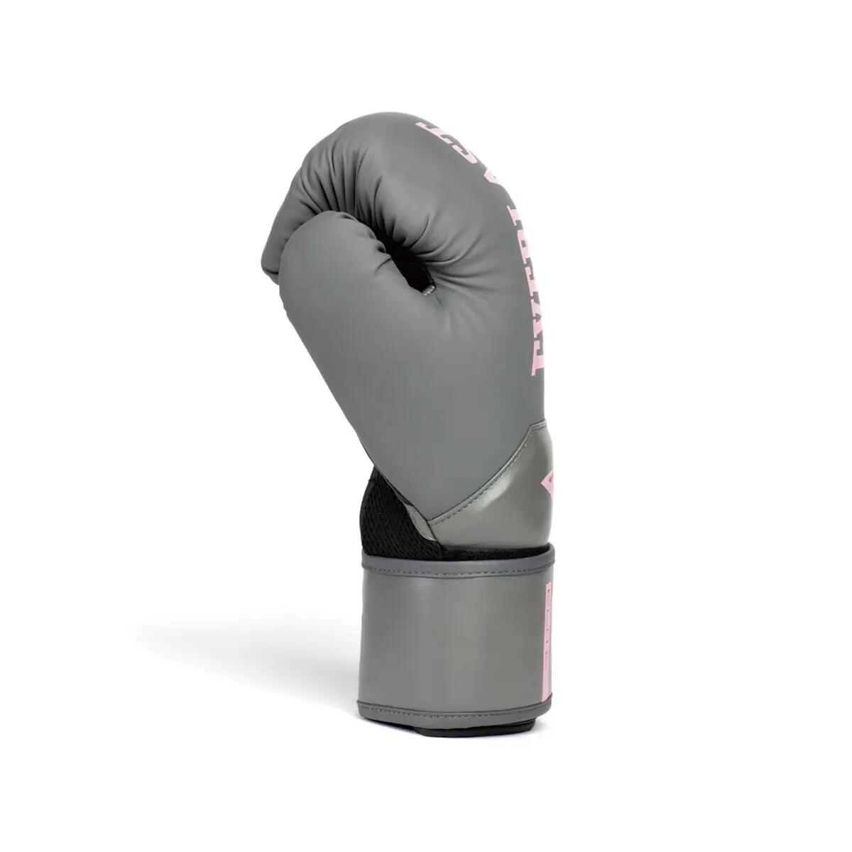 Luvas de boxe - Elite 2 - Cinza/Rosa 3/5