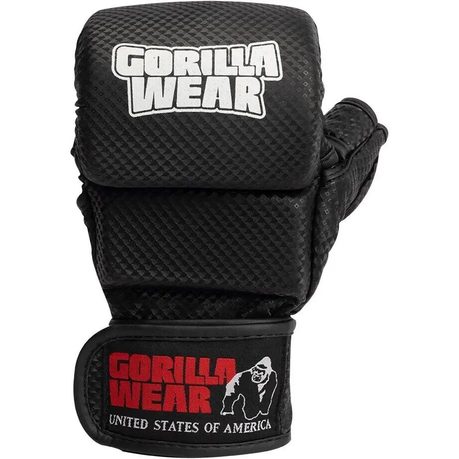 Ely MMA Sparring Gloves - Zwart/Wit 3/7