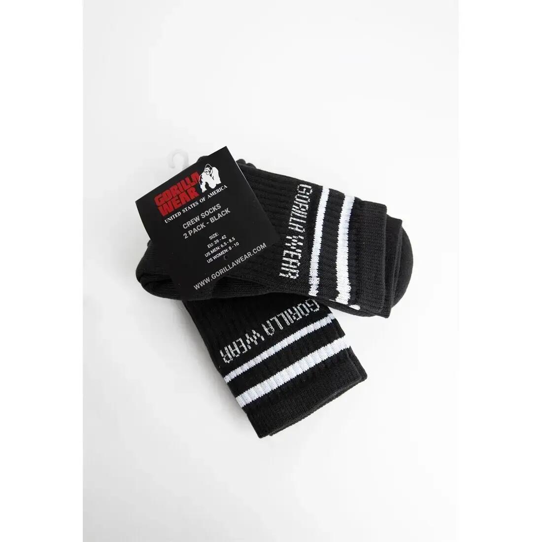 Chaussettes de sport 2-Pack - Noir - EU 35-38 4/6
