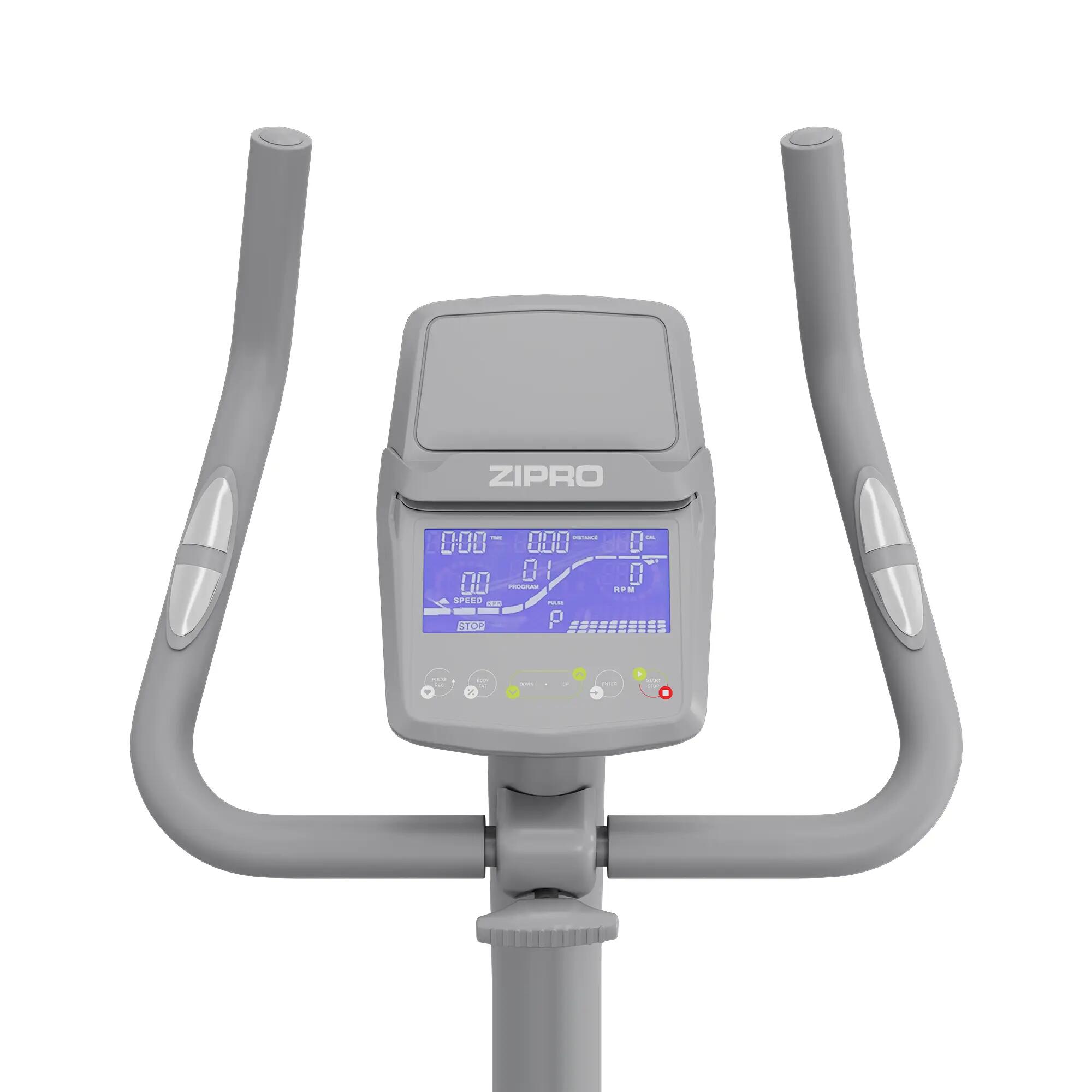 Bicicleta Estática eletromagnético Zipro Rave White Zwift Kinomap para cardio 10/14