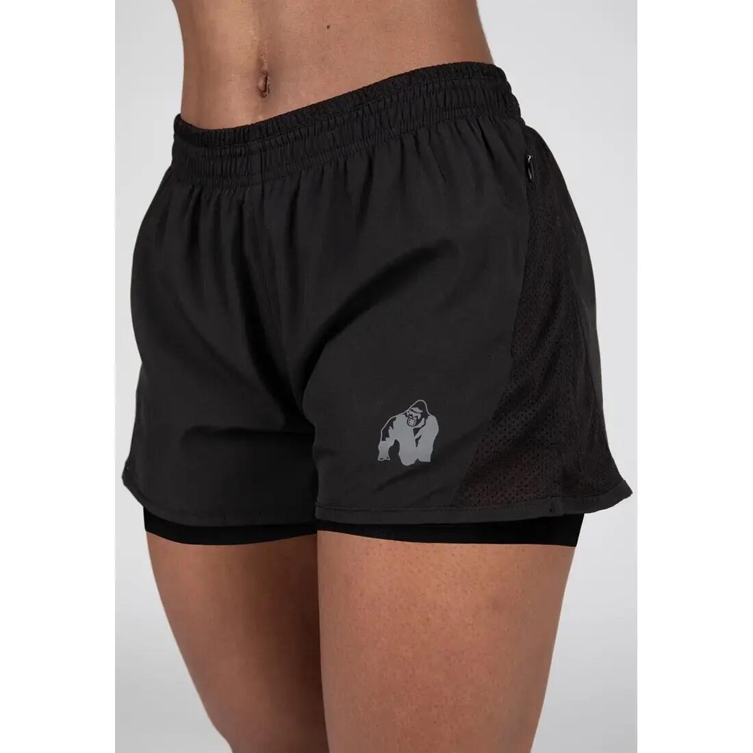 Portland 2-In-1 Kurze Hosen - Schwarz 3/6