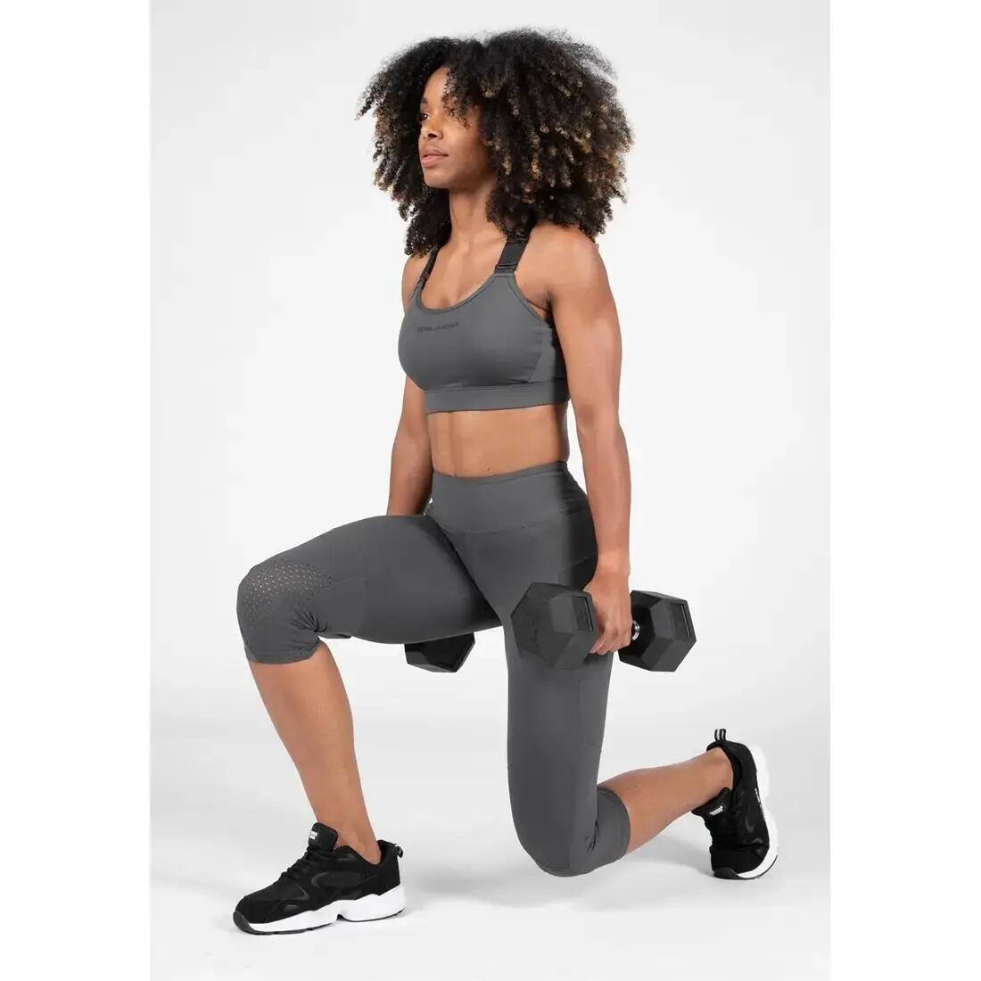 Monroe Cropped Leggings - Grau 3/6