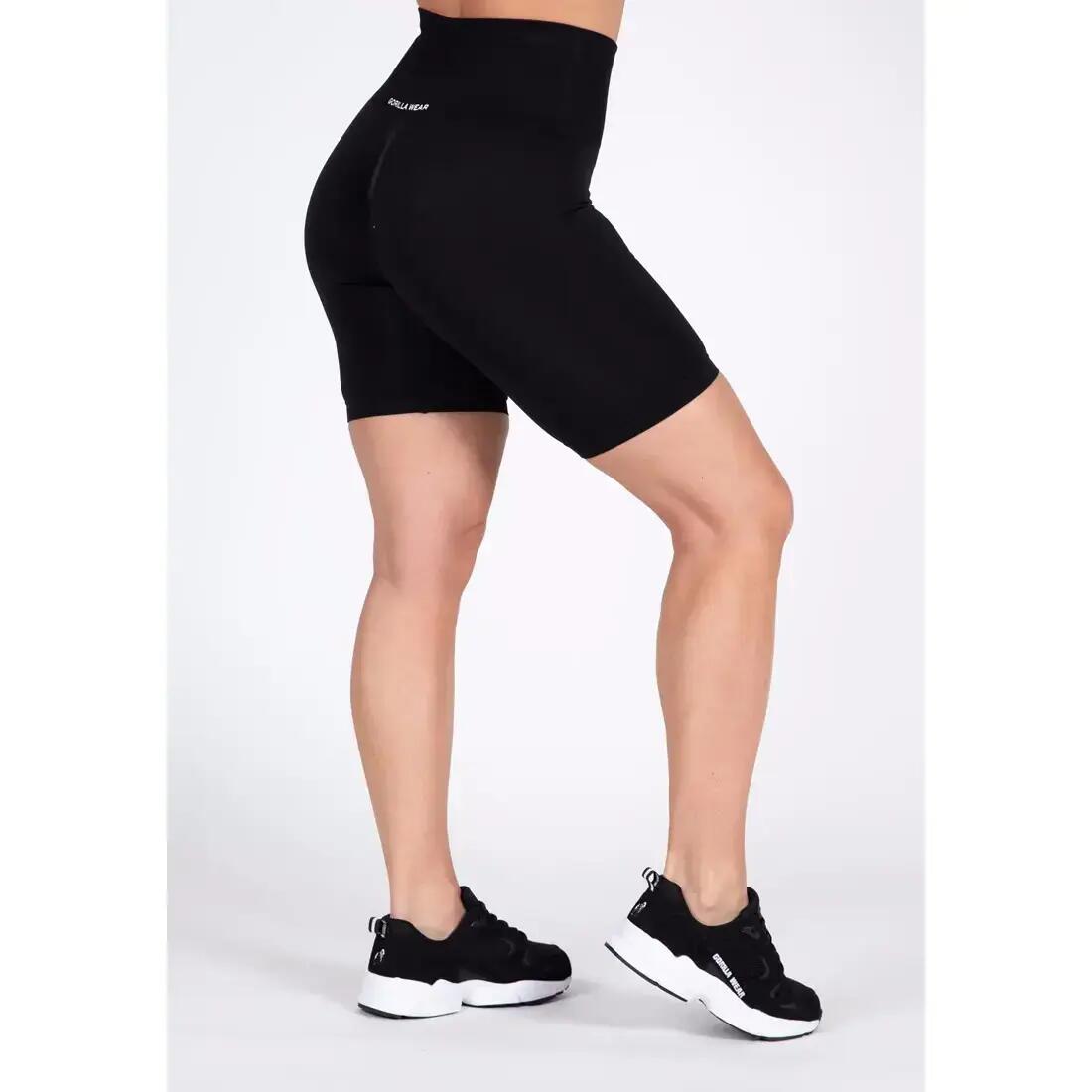 Quincy Senza soluzione di continuità Cycling Pantaloncini - Nero 3/6