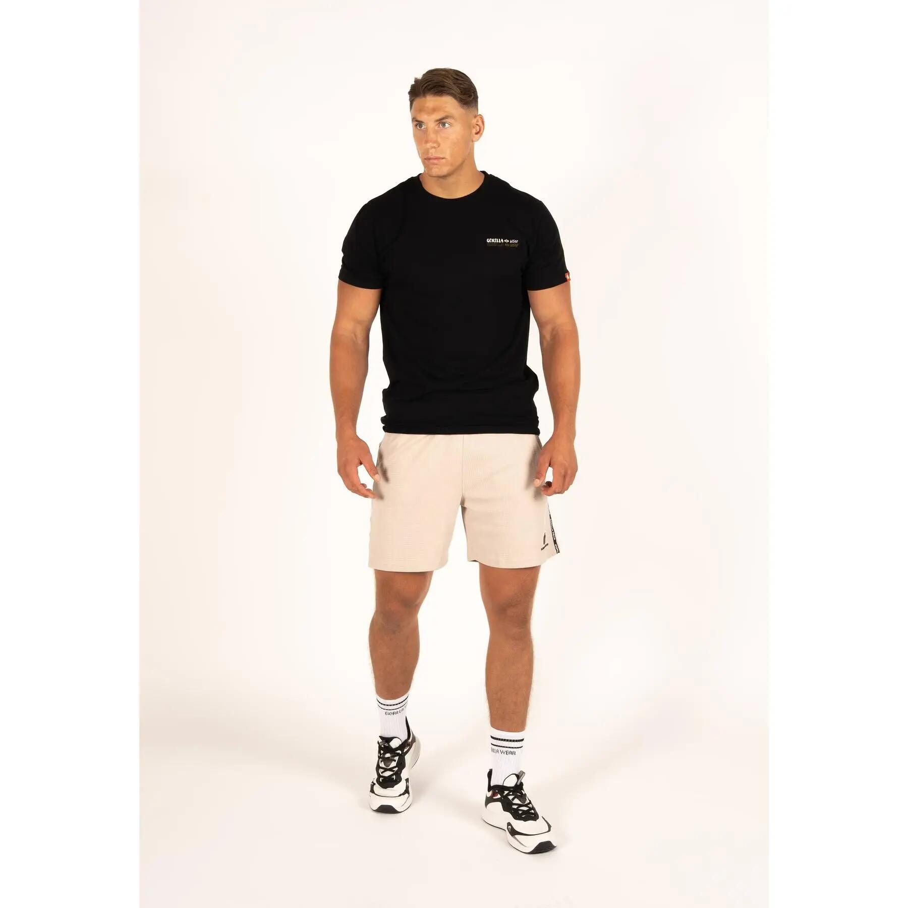 Harvey Track Pantaloncini - Beige 3/6