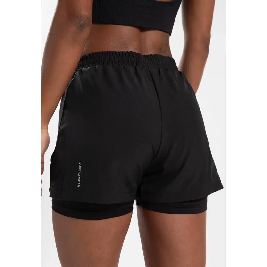 Katy 2-In-1 Pantaloncini - Nero 3/6