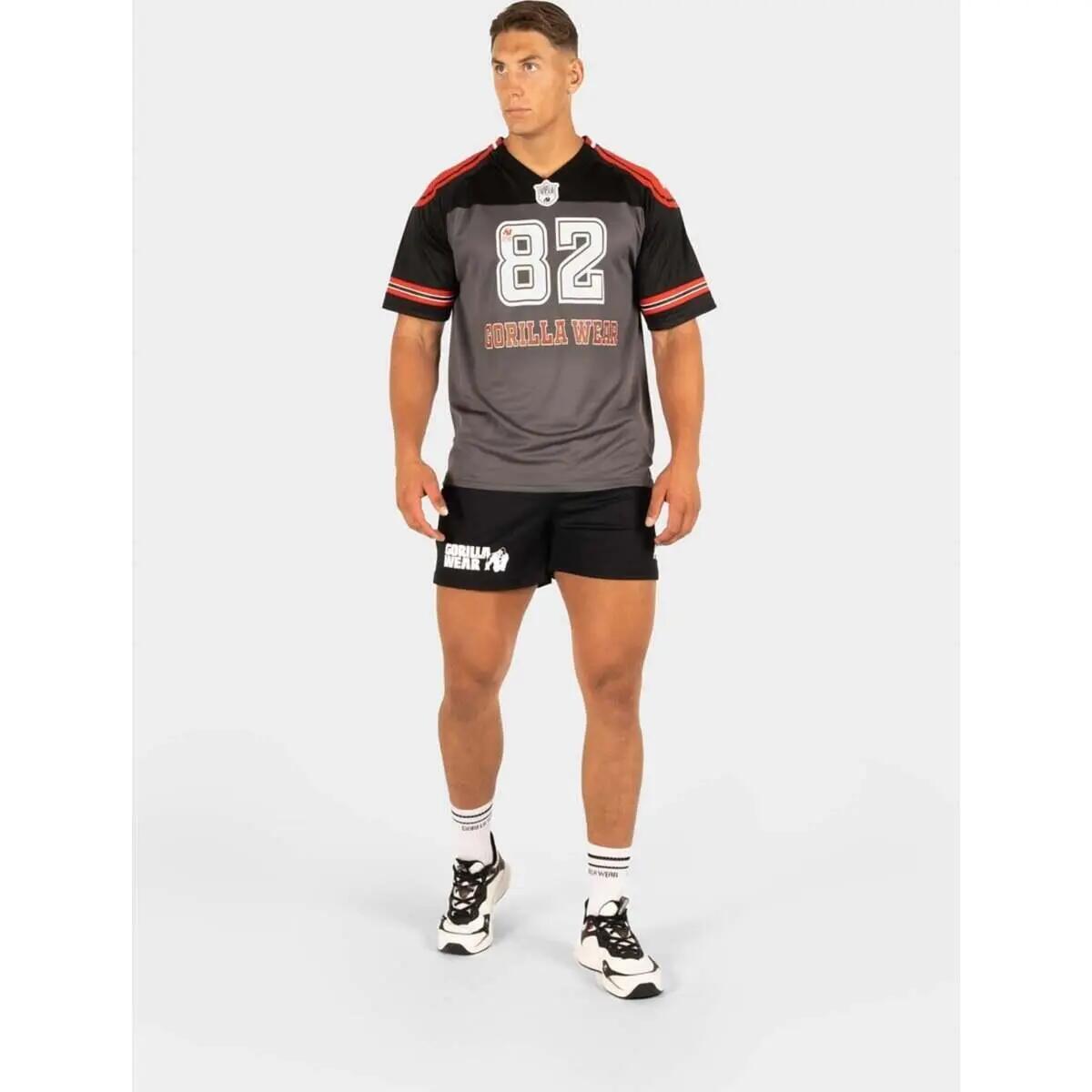Tyler Maglia da calcio - Nero/Rosso 5/6