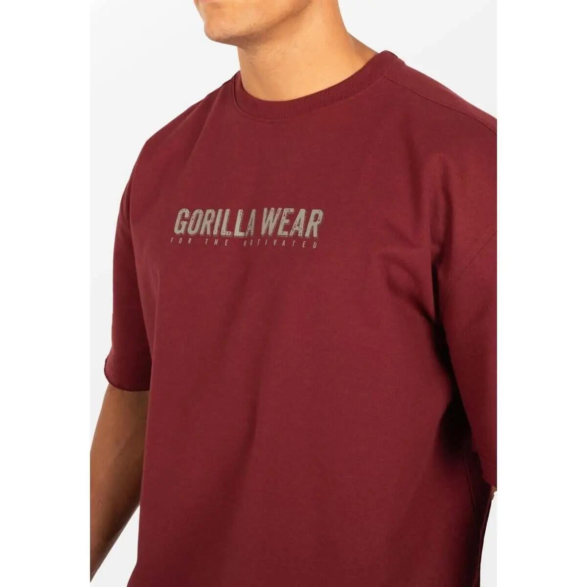 Callaway Übergroßes T-Shirt - Burgundy 5/5