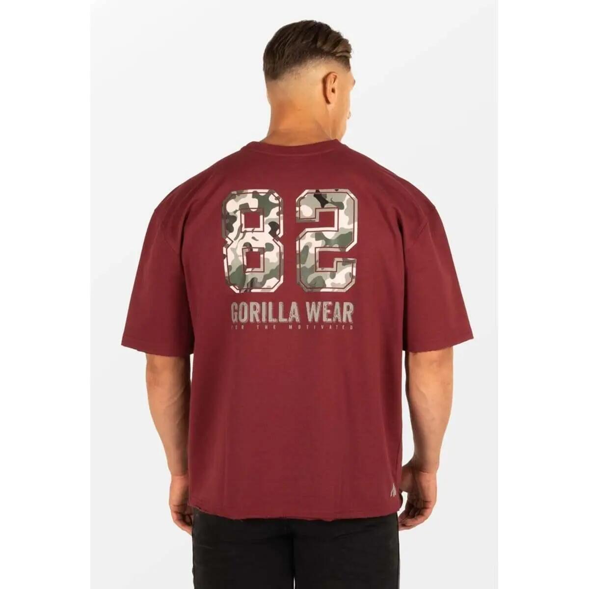 Callaway Übergroßes T-Shirt - Burgundy 4/5