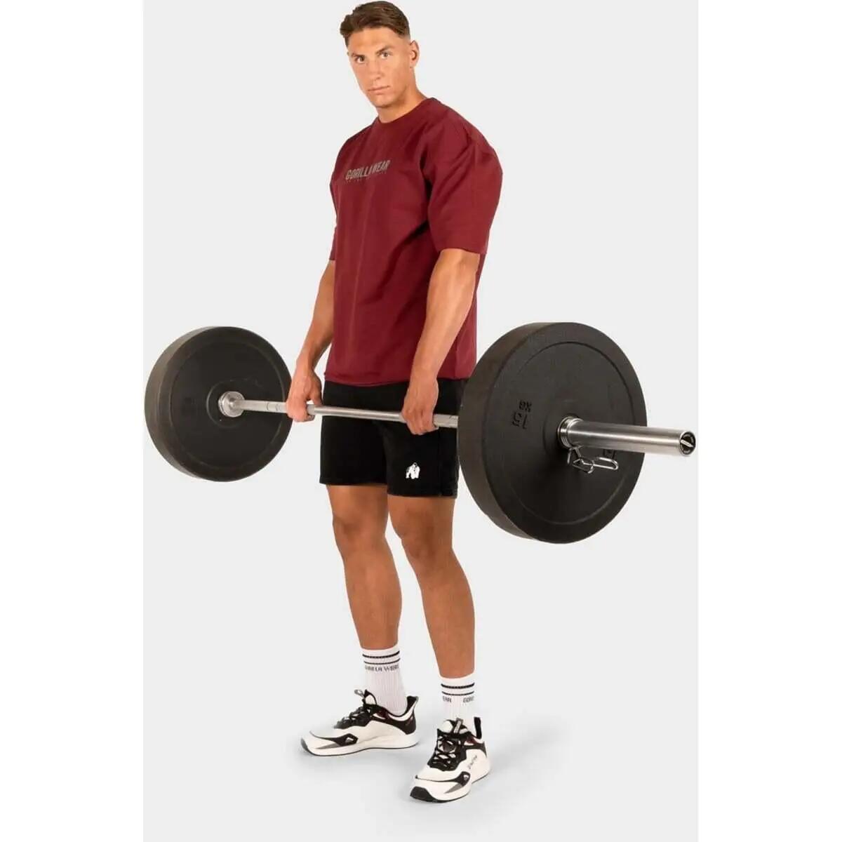 Callaway Übergroßes T-Shirt - Burgundy 3/5