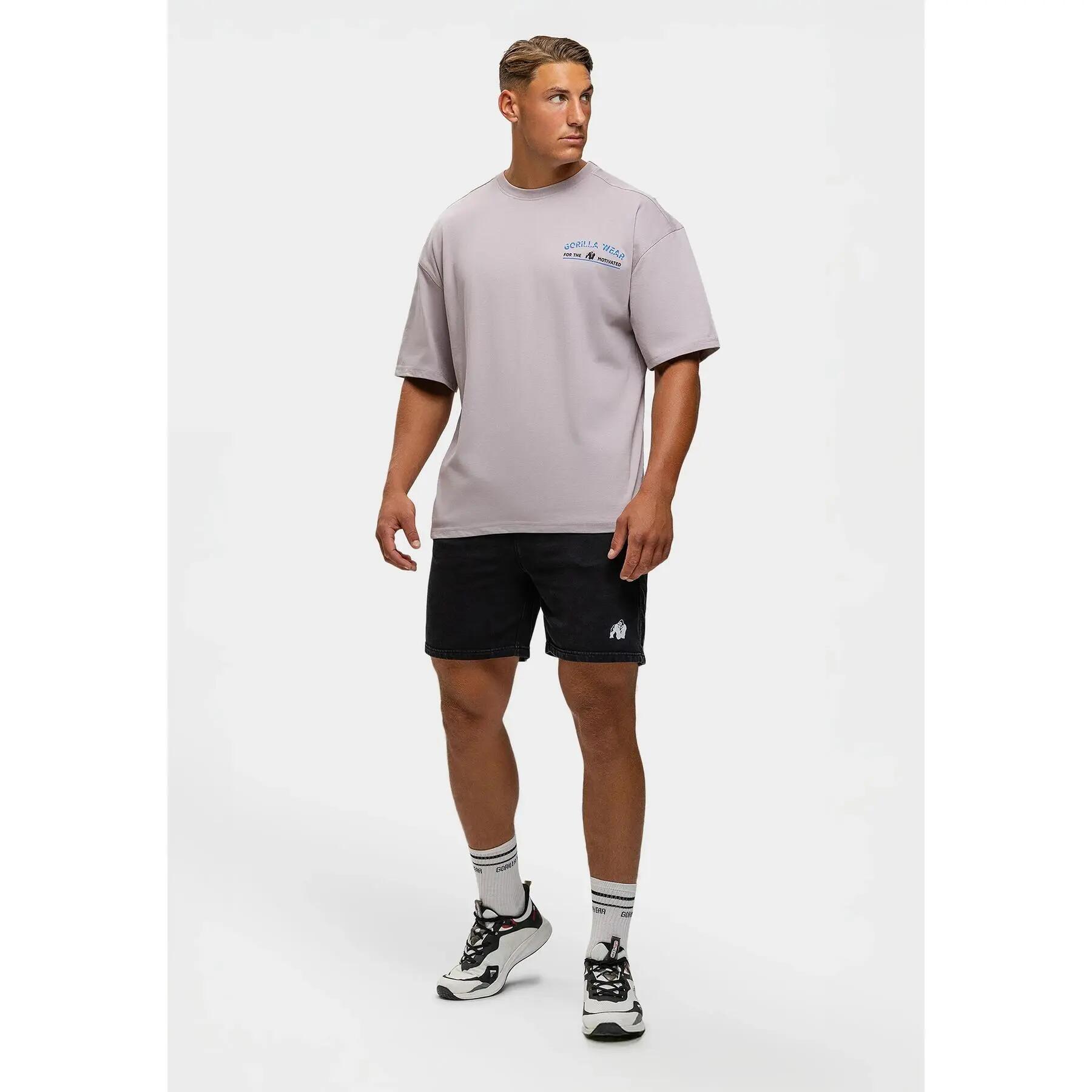 Macon Oversized T-Shirt ight Grijs 3/6