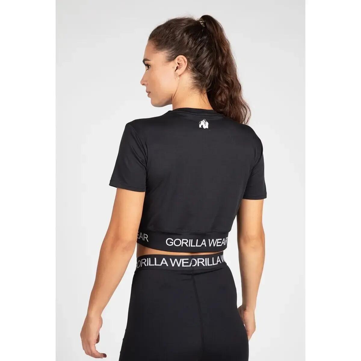 Colby Cropped Maglietta - Nero 5/6