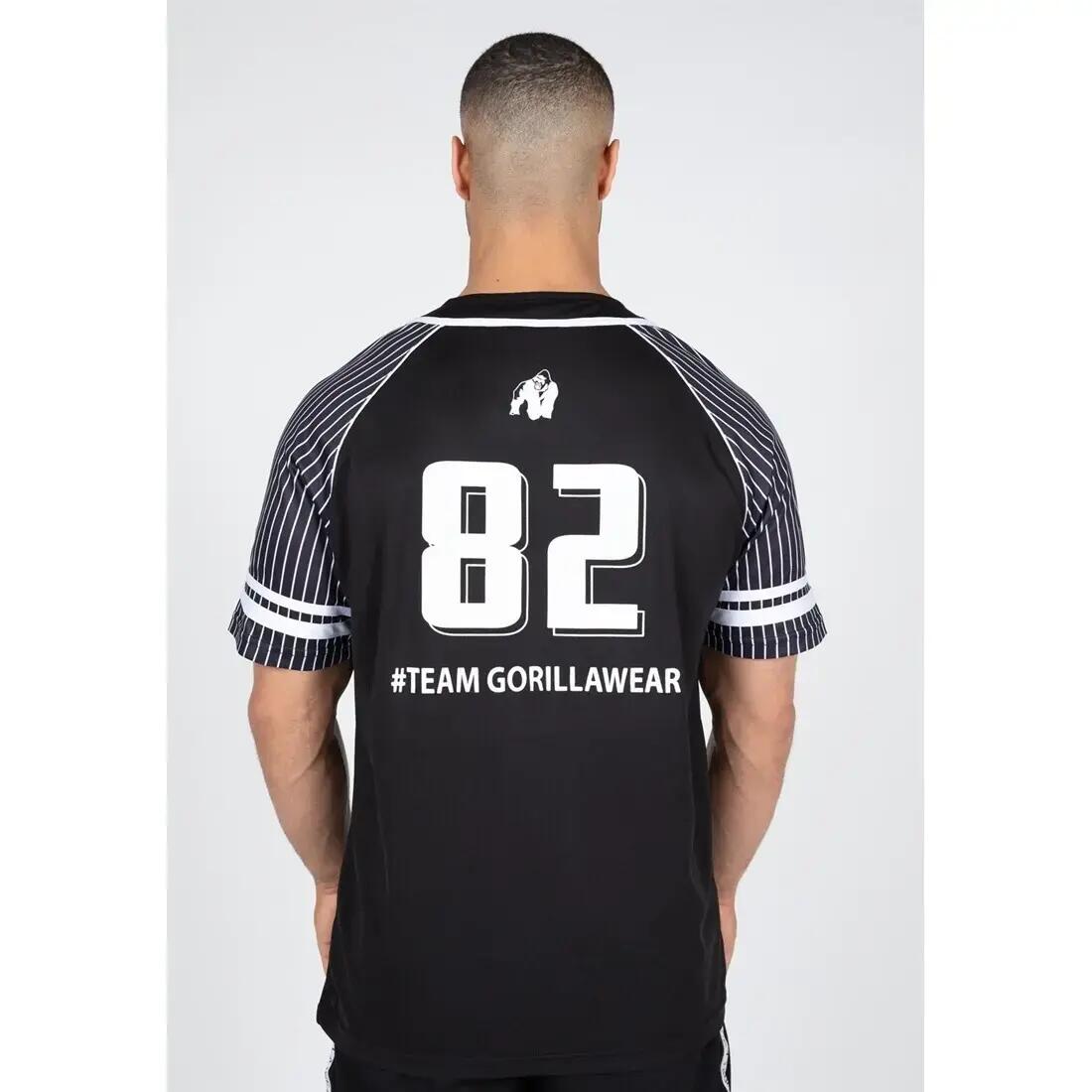 82 Baseball Jersey - Zwart 5/7