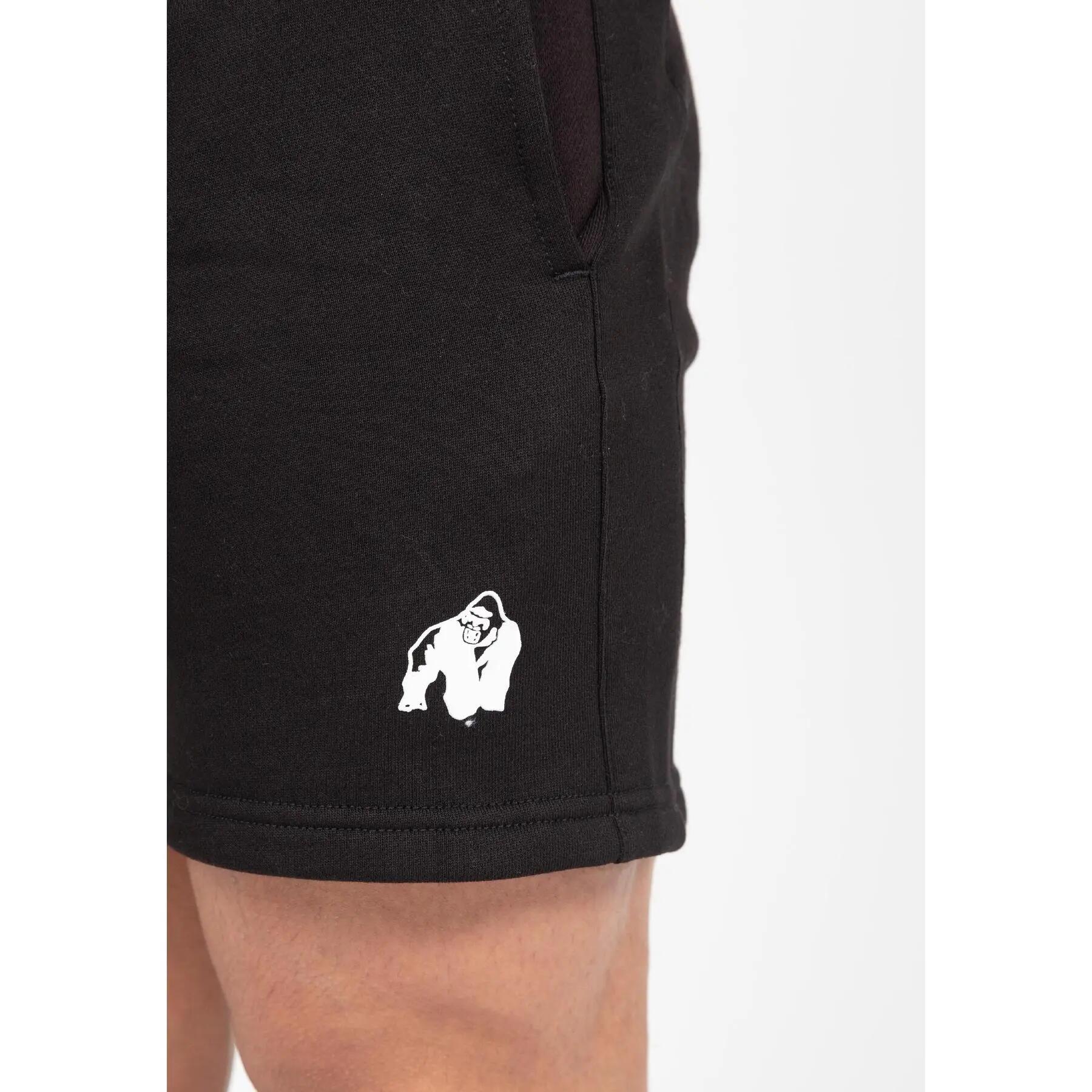 Leon Sweat Pantaloncini - Nero 3/6
