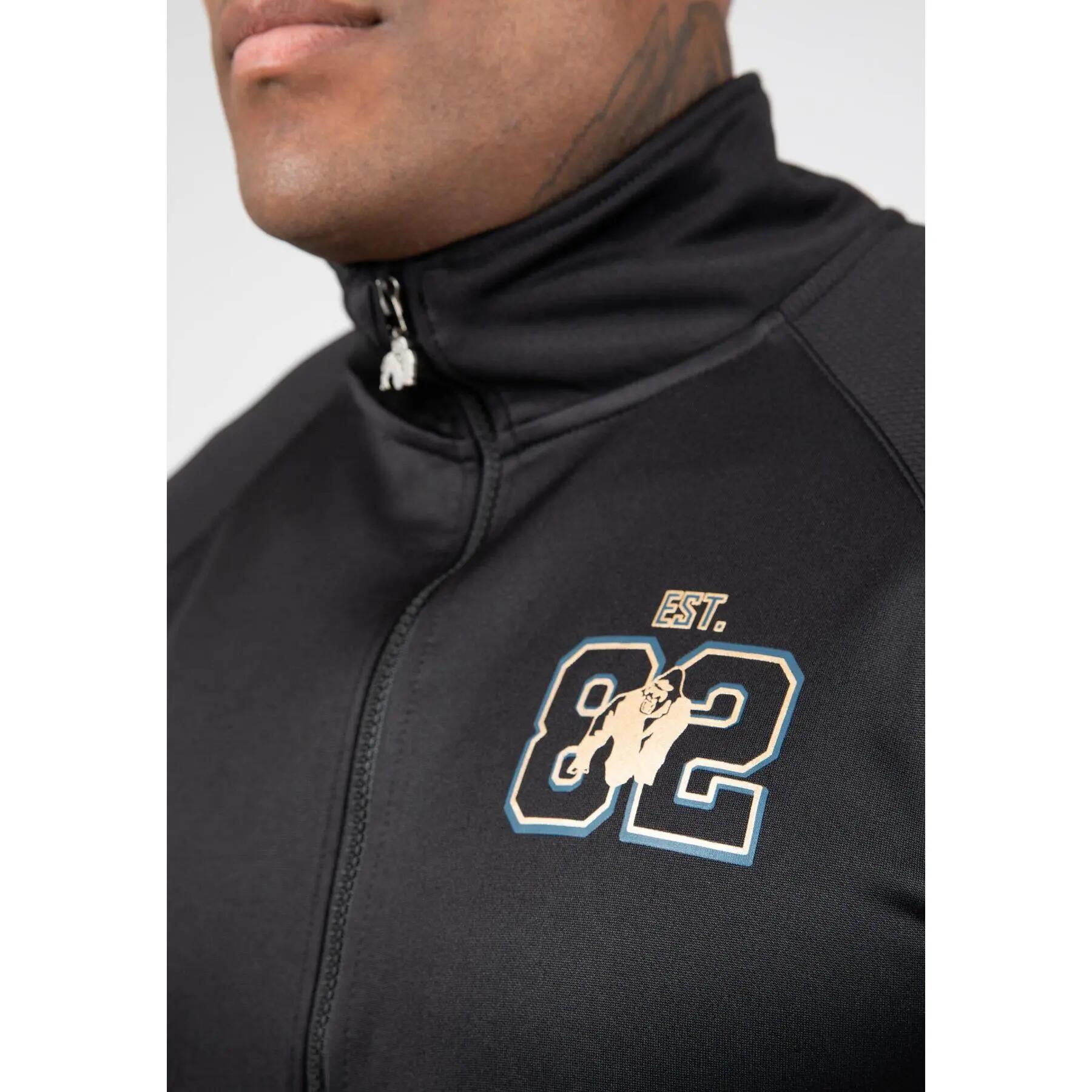 Devon Training Veste - Grau/Bleu 3/6