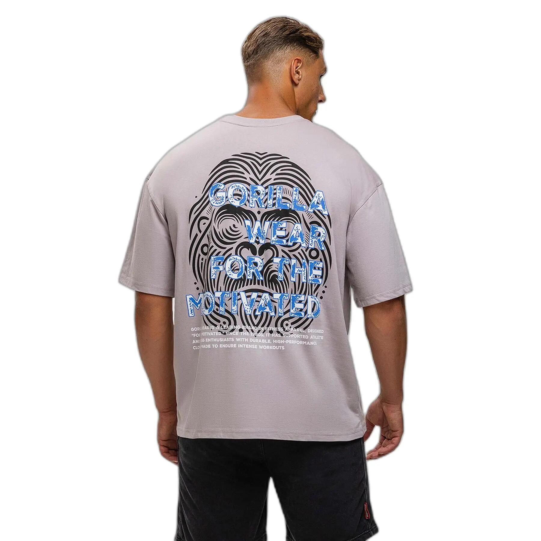 Macon Oversized T-Shirt ight Grijs 4/6