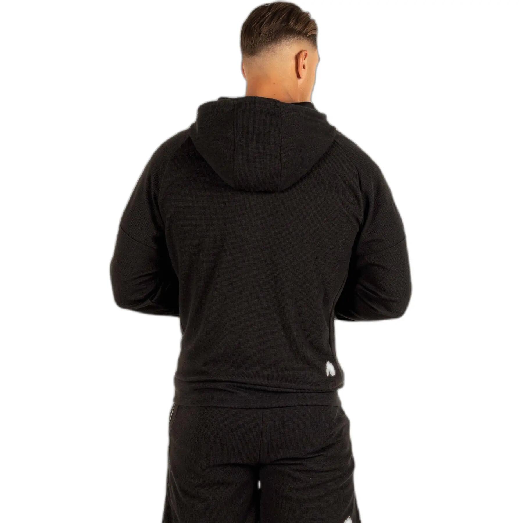 Harvey Con cappuccio Giacca da ginnastica - Nero 3/6