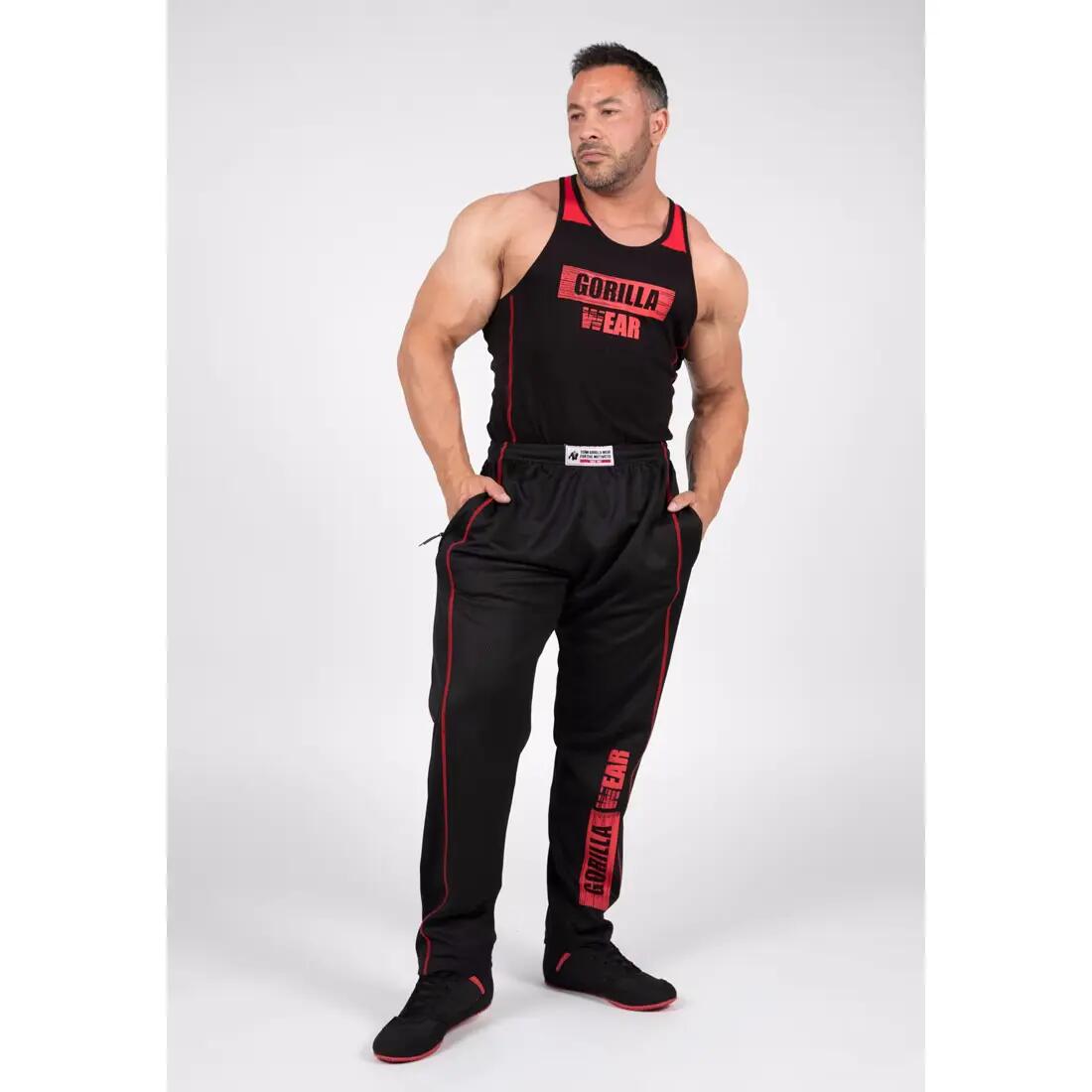 Wallace Camiseta de tirantes - Negro/Rojo 3/5