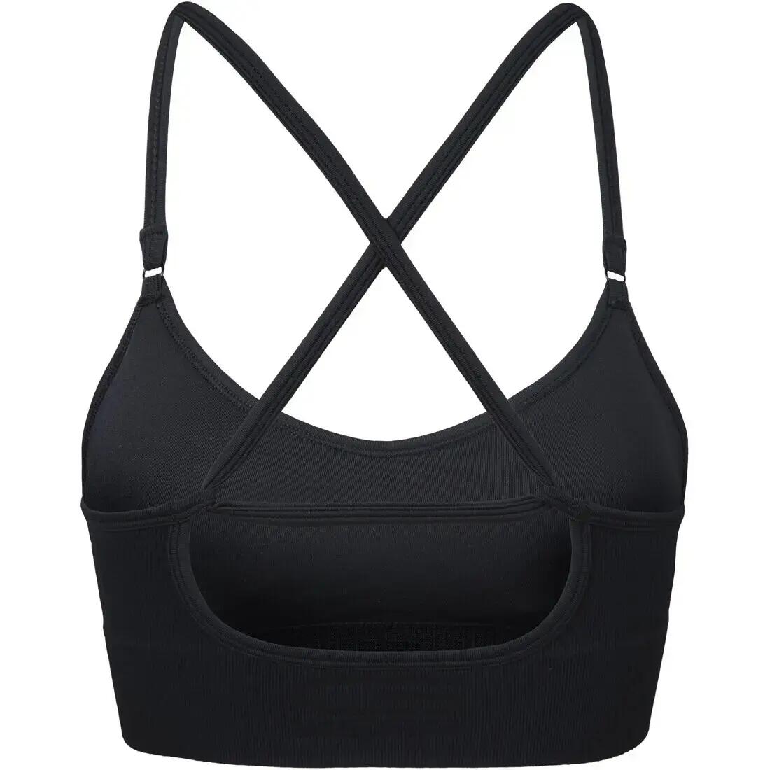 Olivia Senza soluzione di continuità Reggiseno sportivo - Nero 4/6