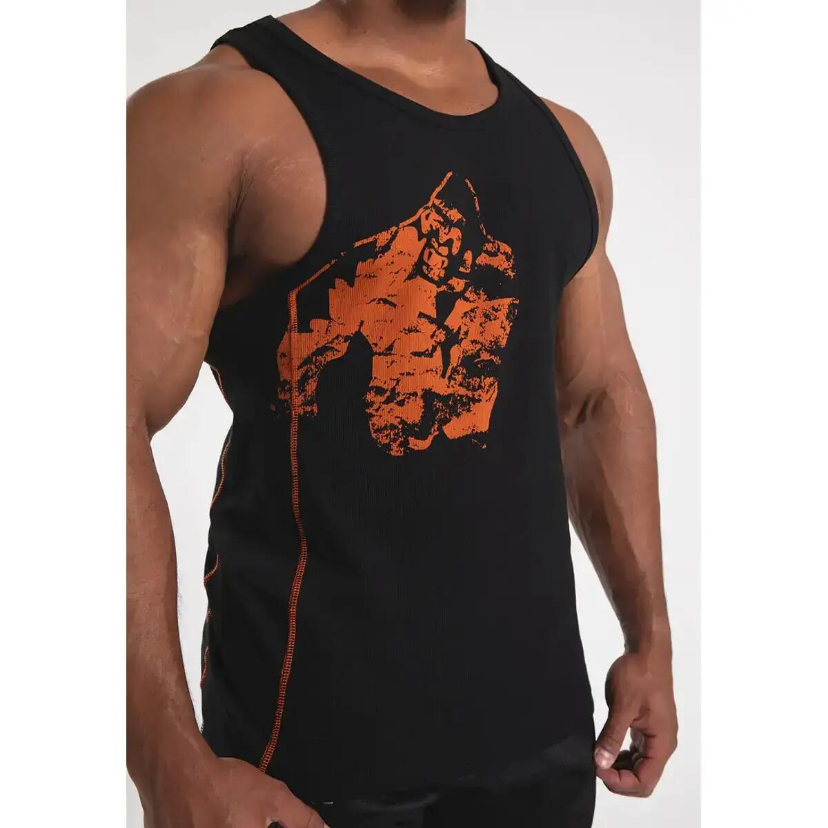 Monterey Camiseta de tirantes - Negro/Naranja 4/7