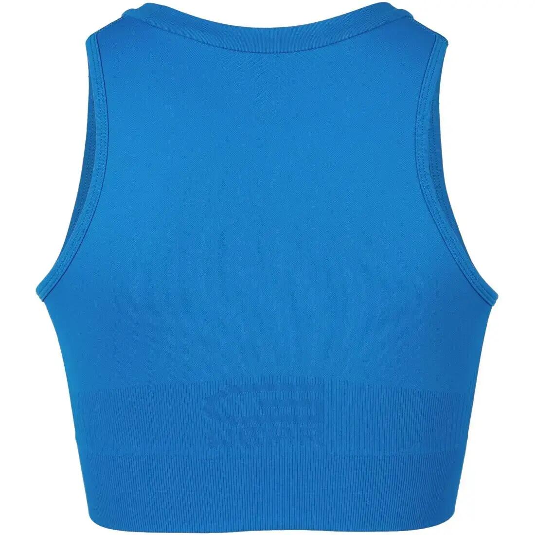 Olivia Sem costura Corte superior - Azul 4/6