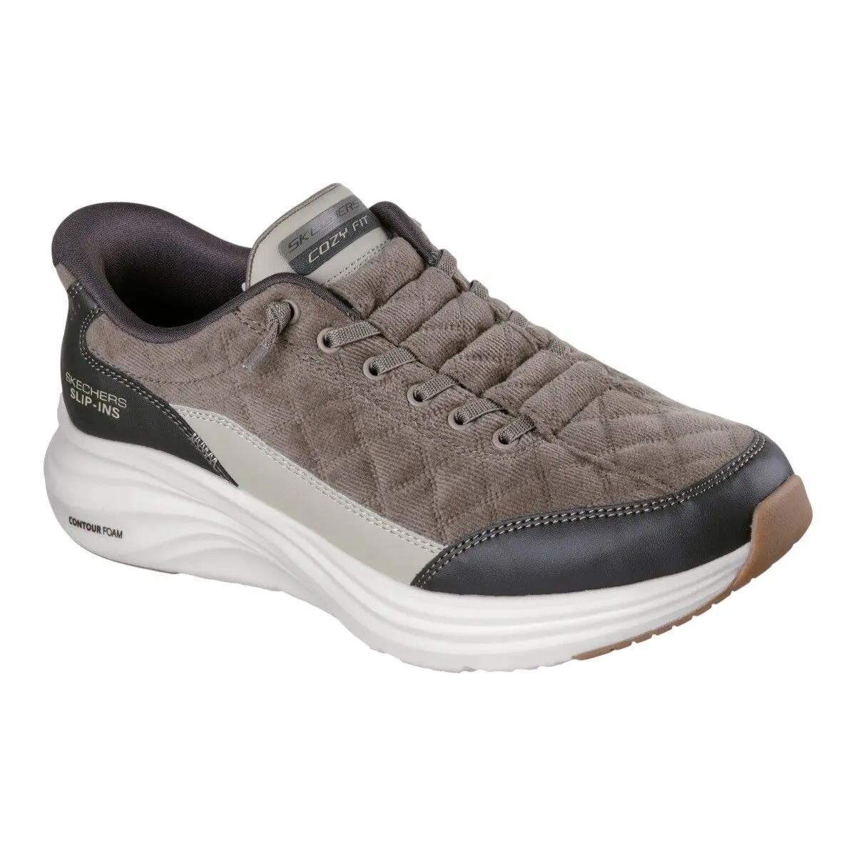 Zapatillas Homme Skechers Contour Foam - Cozy Fit Cordex Vert 2/5