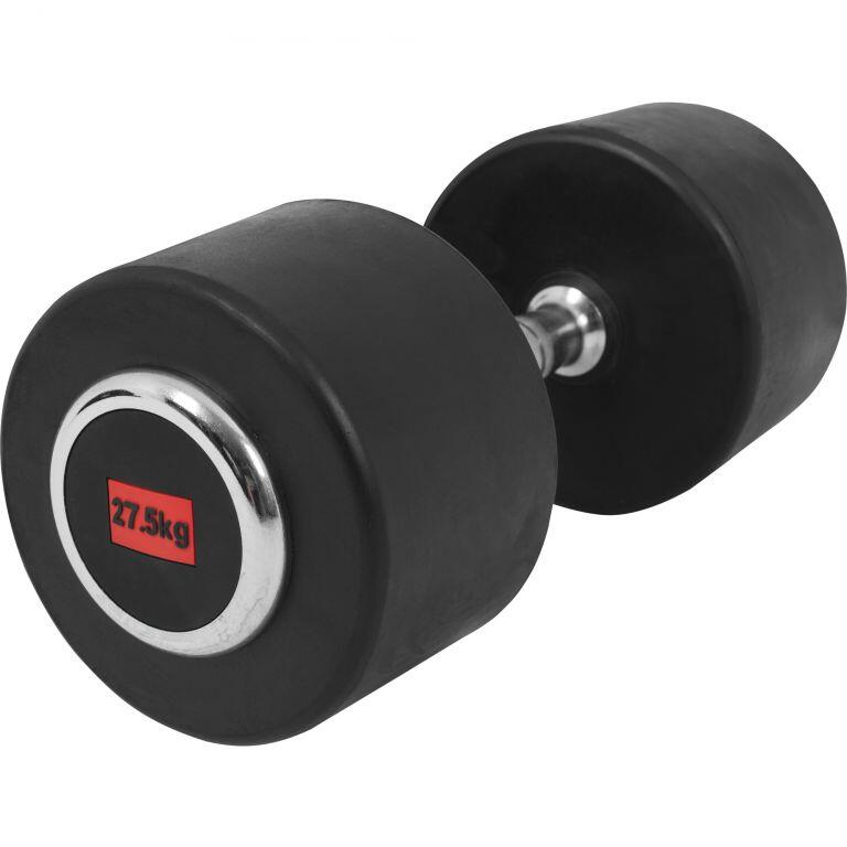 Ganteră profesională cu cauciuc de la 2.5 kg la 50 kg