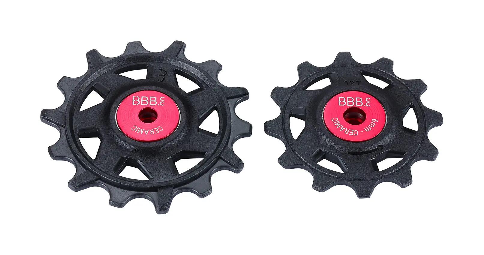 BBB Ceramic RollerBoys 12-14 Teeth Sram Narrow-Wide 12V Black 2/3