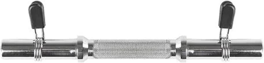 Dumbbellstang - Halterstang met Veerclipsluiting - 30 mm - 35 cm 3/3