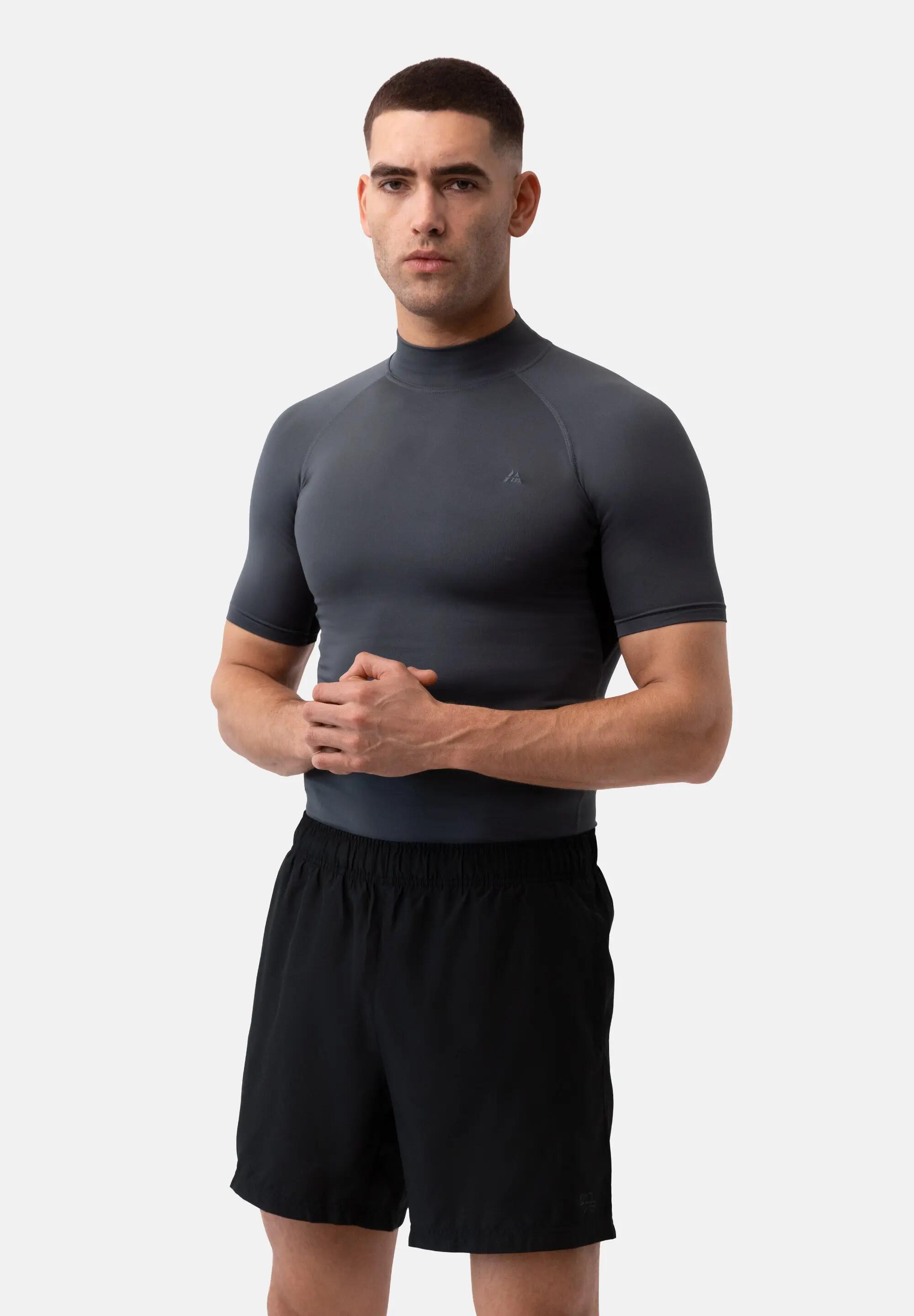 Haut de compression homme manches entraînement et course 2-pack 3/6