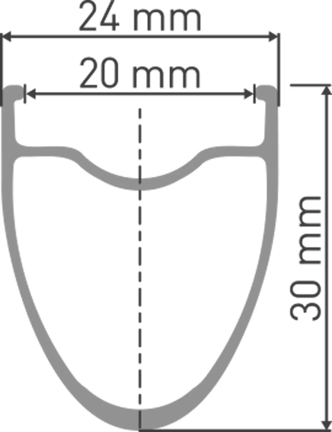 AR 1600 SPLINE wheel 700C CL 30 142/12 HG 2/2