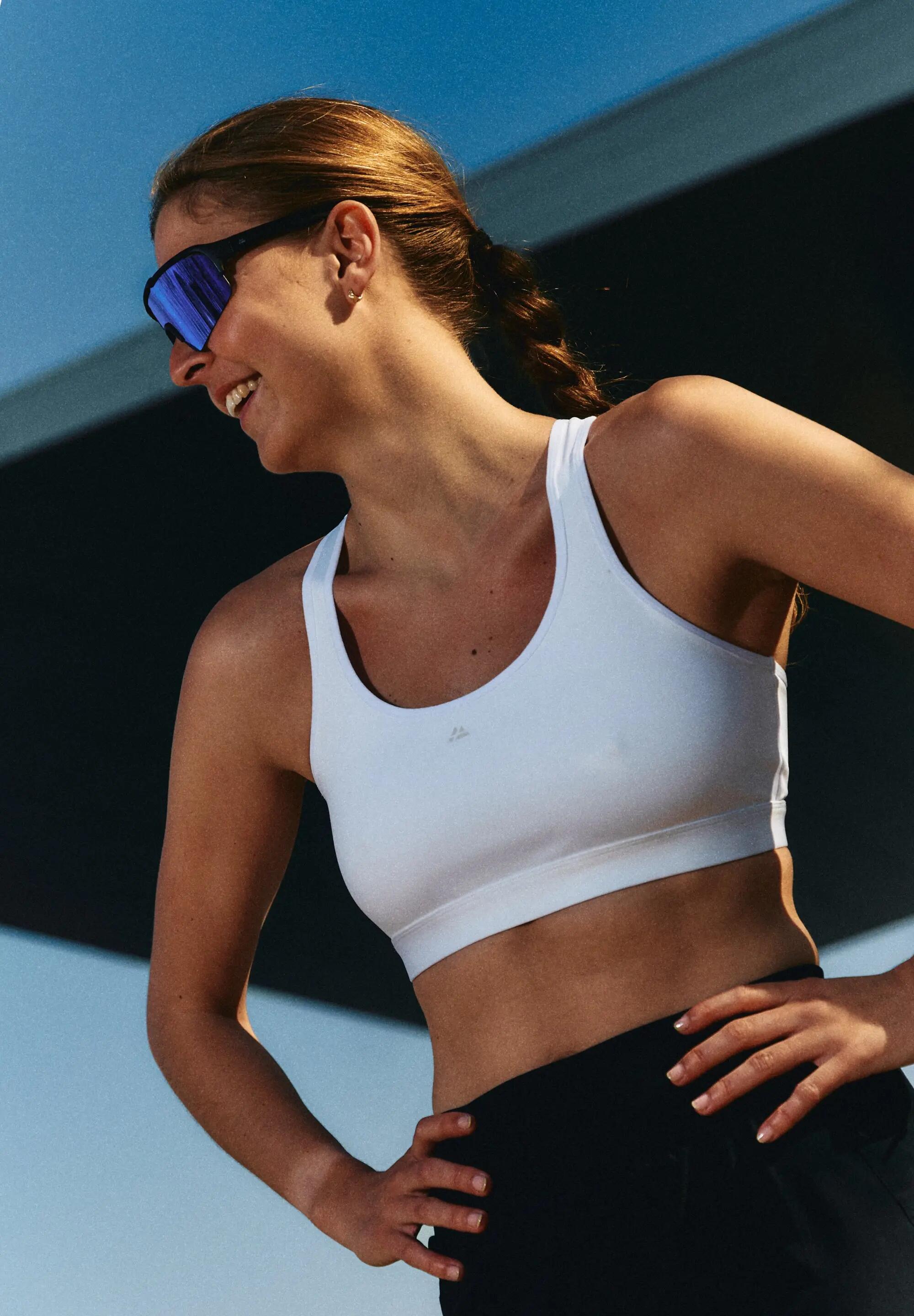 Lunettes de sport enveloppantes TR90 UV400 polycarbonate unisexe 3/6