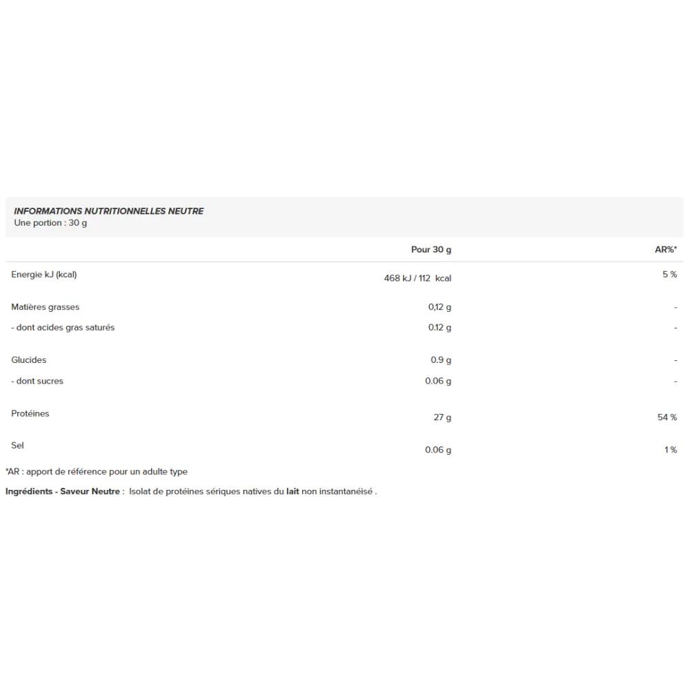 Whey Nativa - Aislado Nativo De Suero Bajo En Lactosa (1,5 Kg) - Fresa 4/6