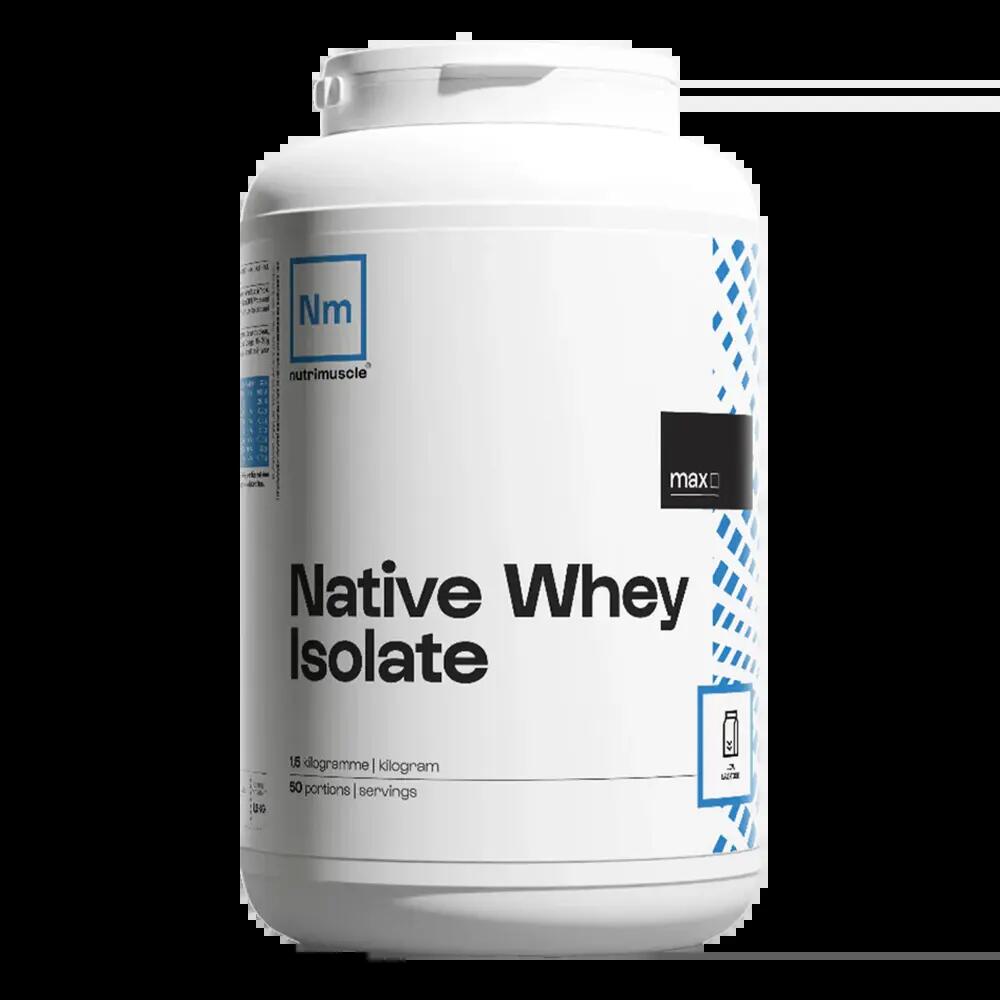 Whey Nativa - Aislado Nativo De Suero Bajo En Lactosa (1,5 Kg) - Fresa 3/6