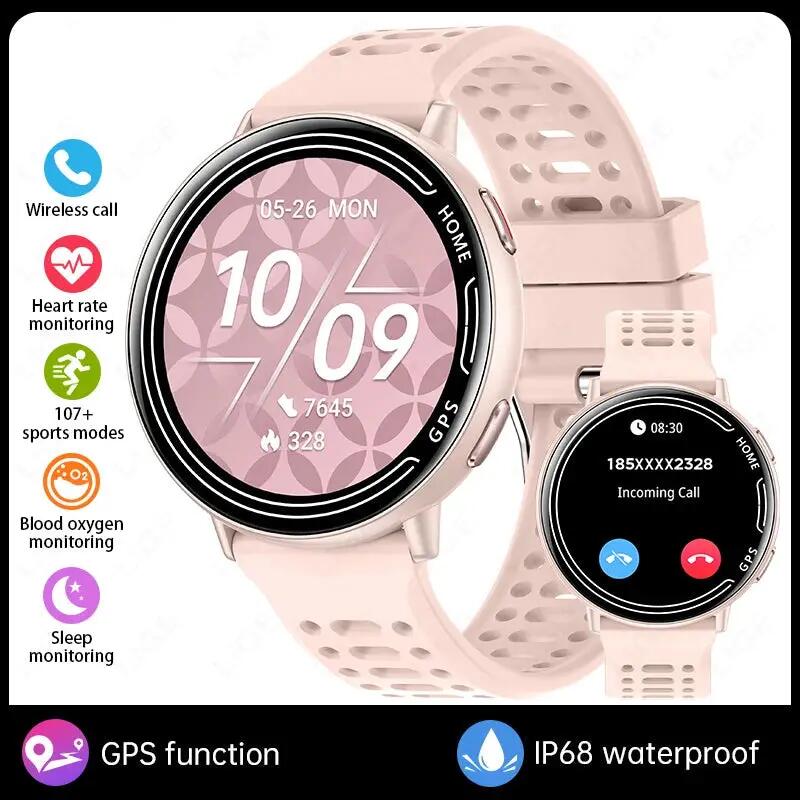 GPS Smart Watch Bluetooth Call Heart Rate Waterproof Outdoor Sports