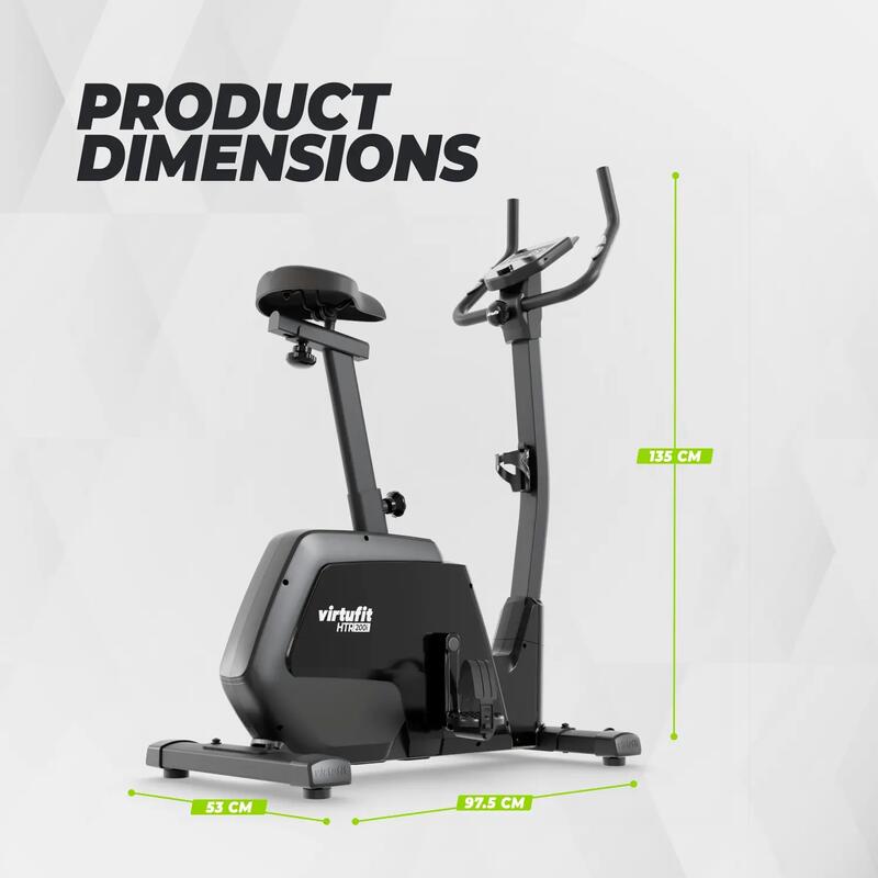 Bicicleta de exercitii VirtuFit HTR 2.0 Ergometer cu rezistenta magnetica