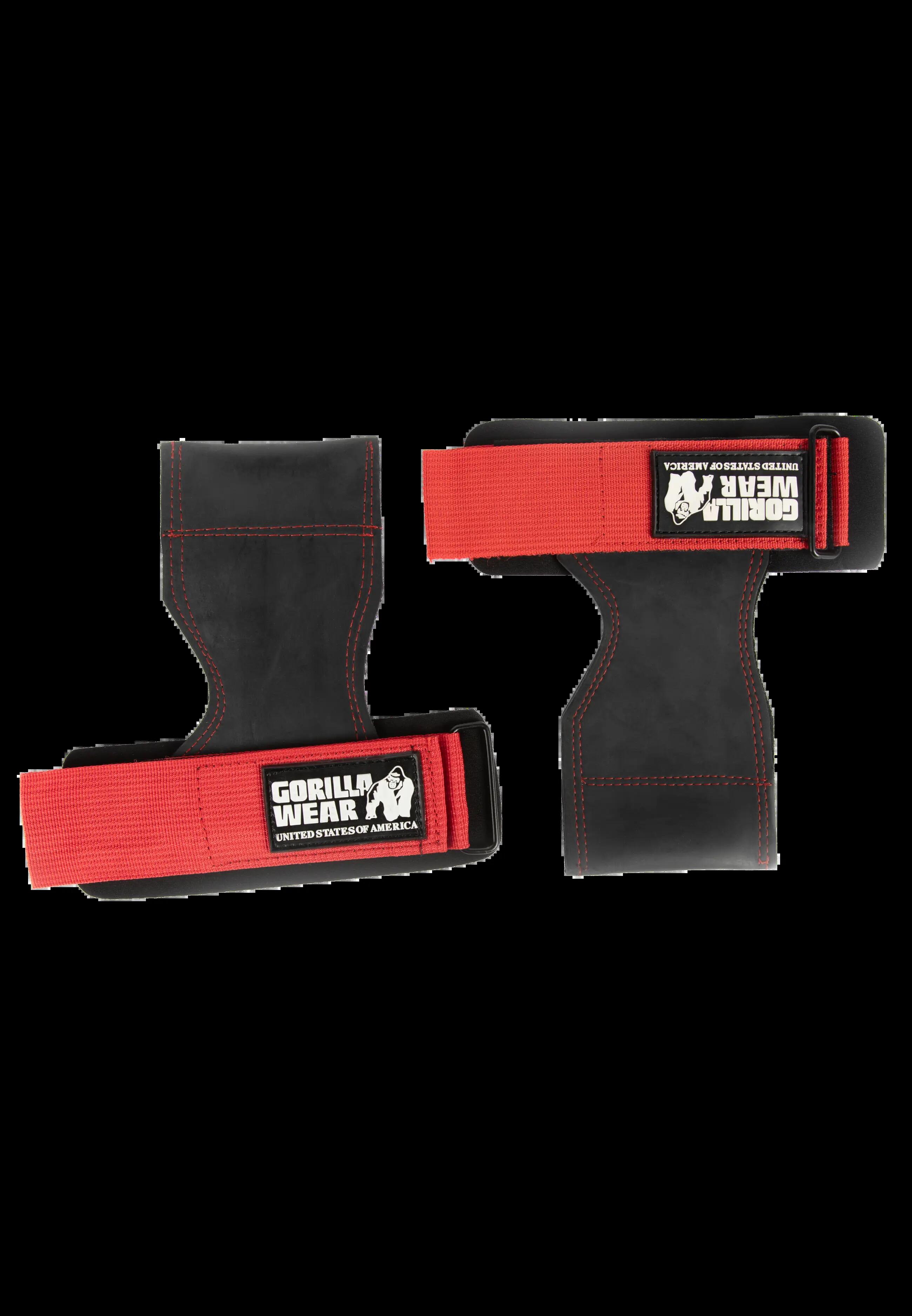 Lifting Grips - Zwart/Rood 6/7