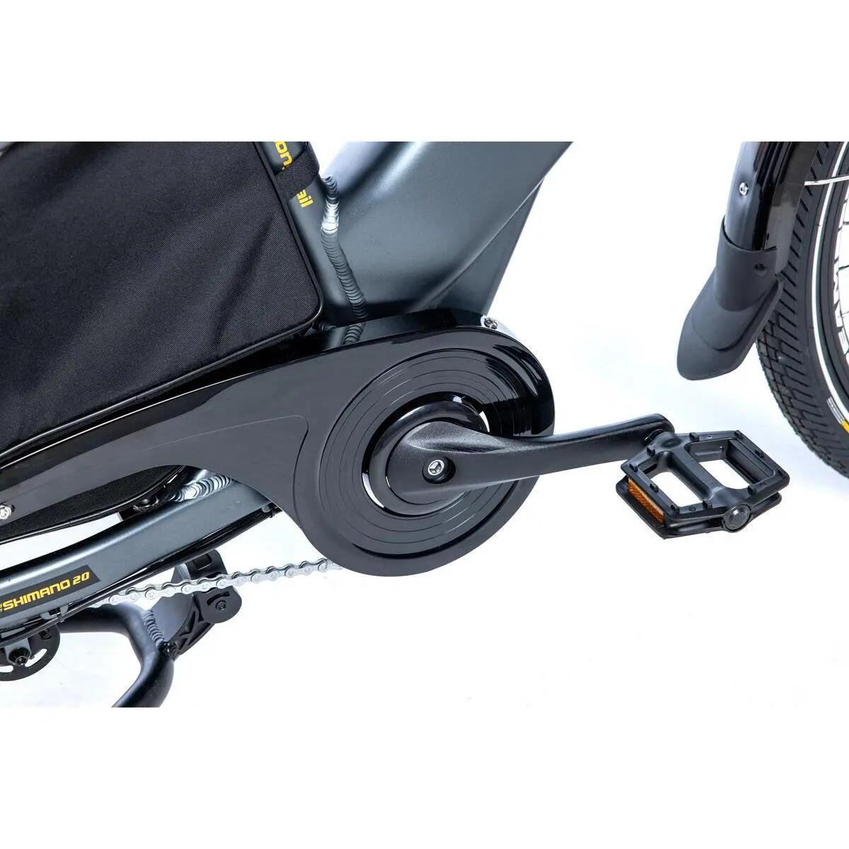 Elektrische cargofiets, Longtaill, SHIMANO 7v, Bereik tot 90km,Accu 48V 13Ah 10/15