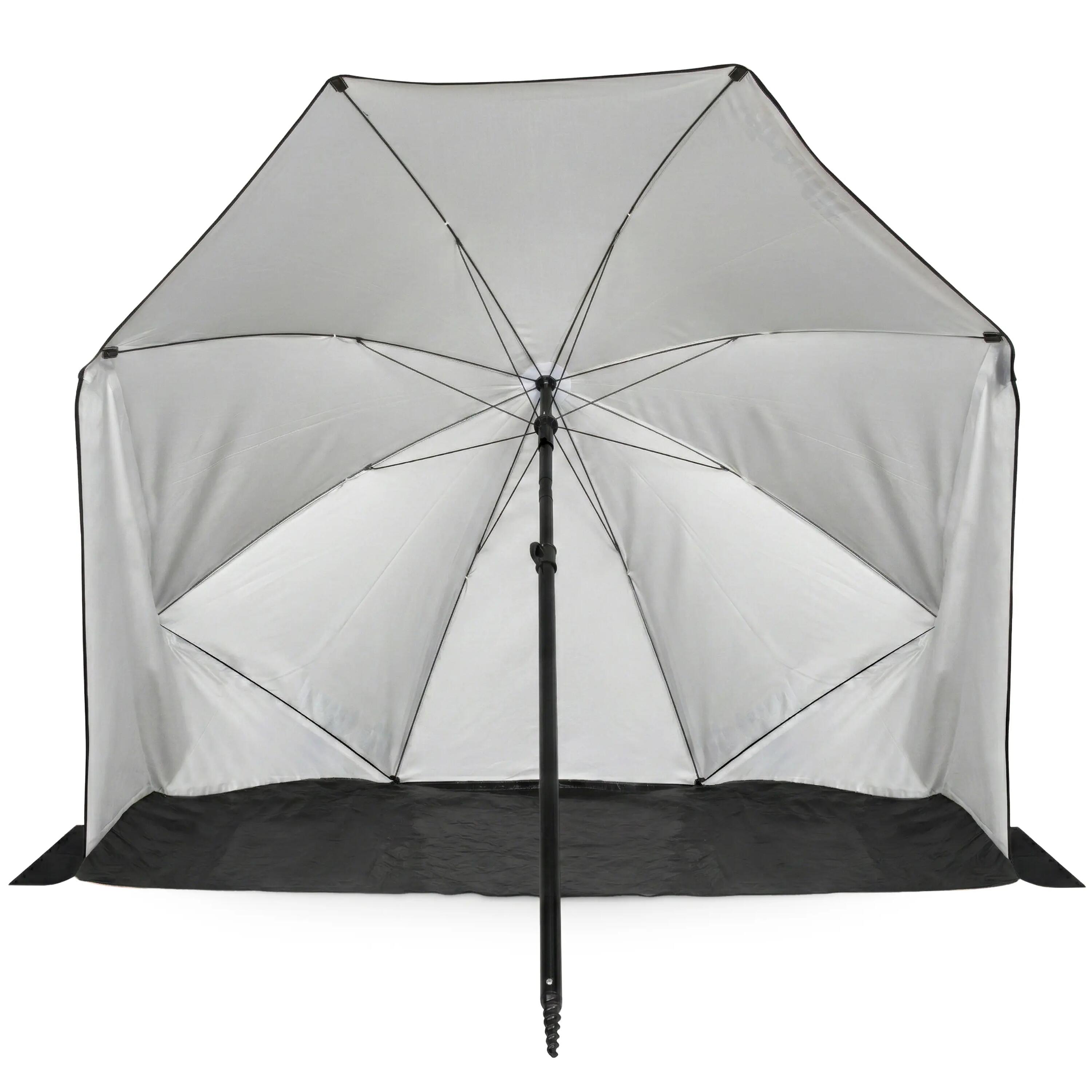 Strandschirm – Windschutz – 160 cm – Schwarz 6/8