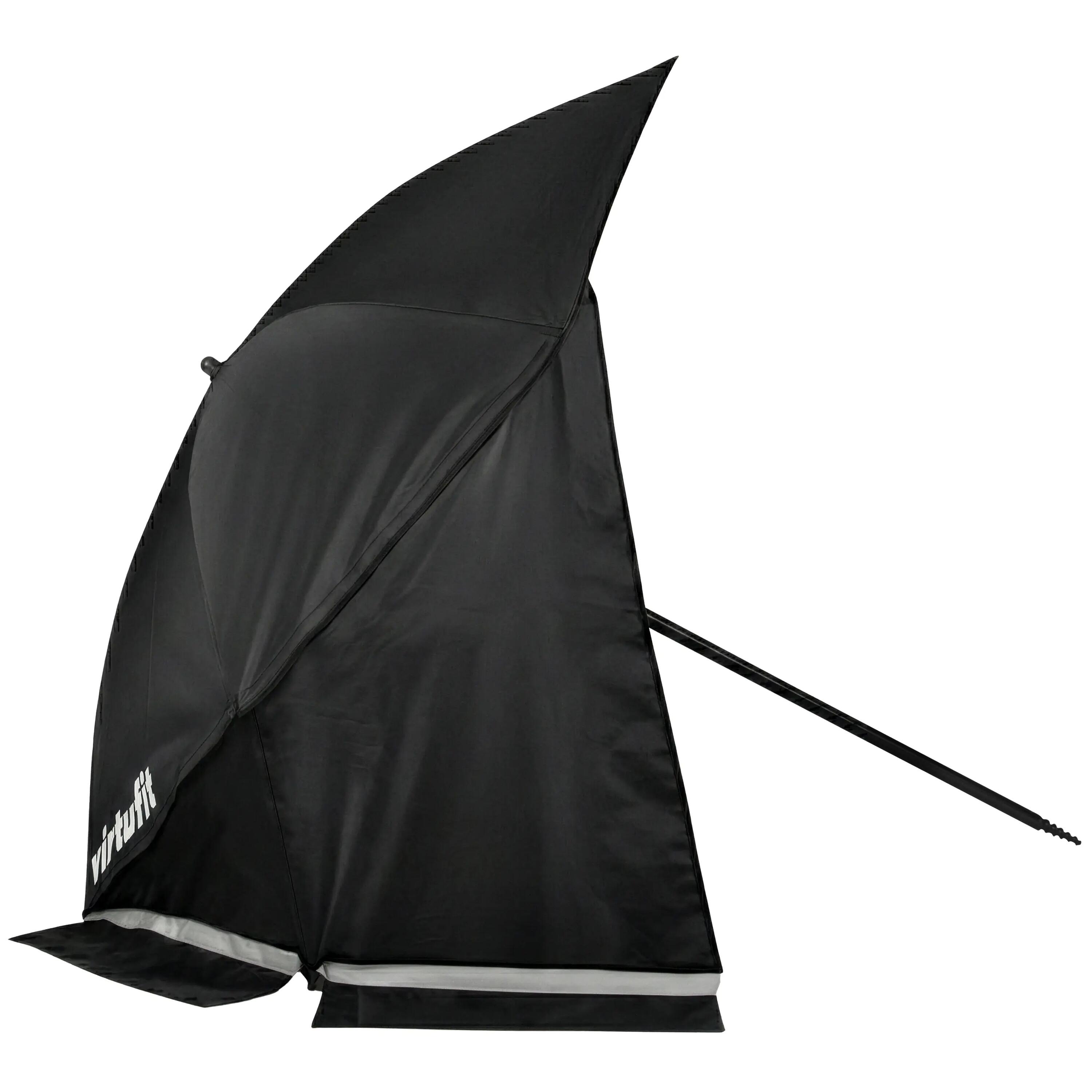 Strandschirm – Windschutz – 160 cm – Schwarz 5/8