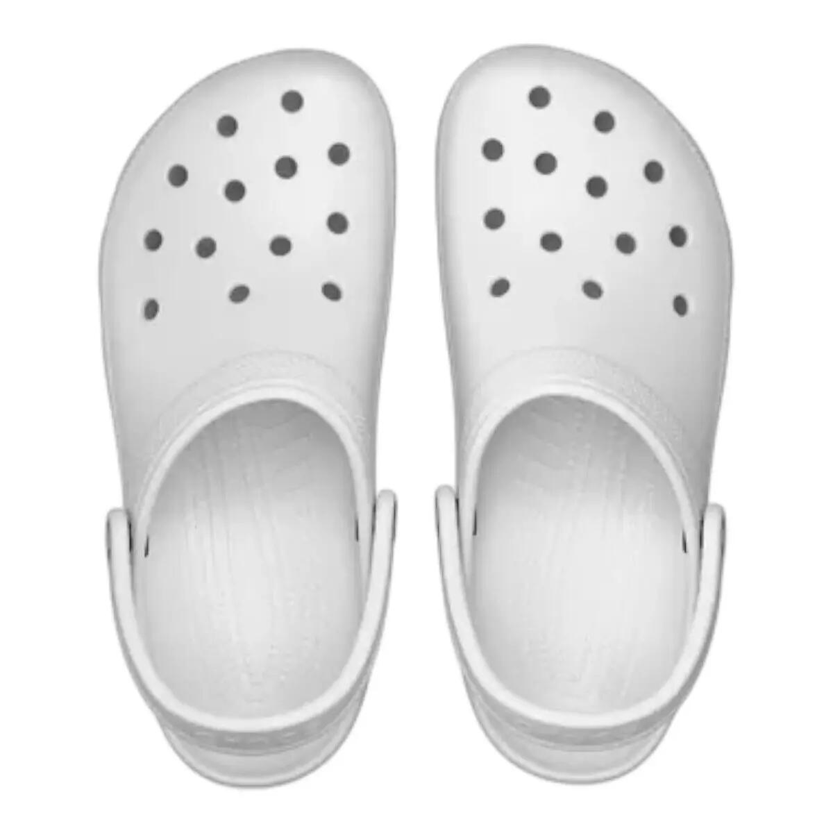 Tongs Crocs Classic, Blanc, Unisexe 3/14
