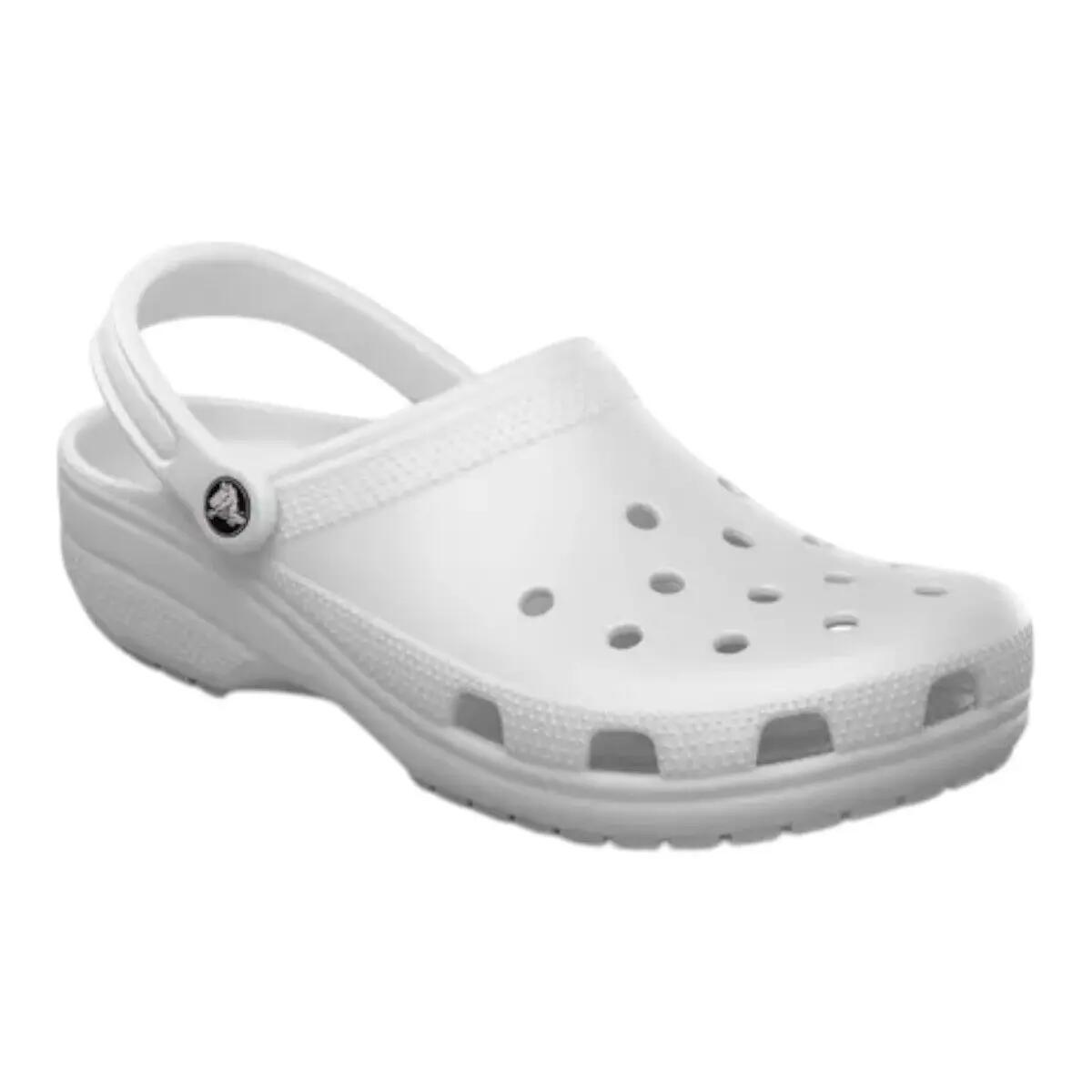 Tongs Crocs Classic, Blanc, Unisexe 2/14