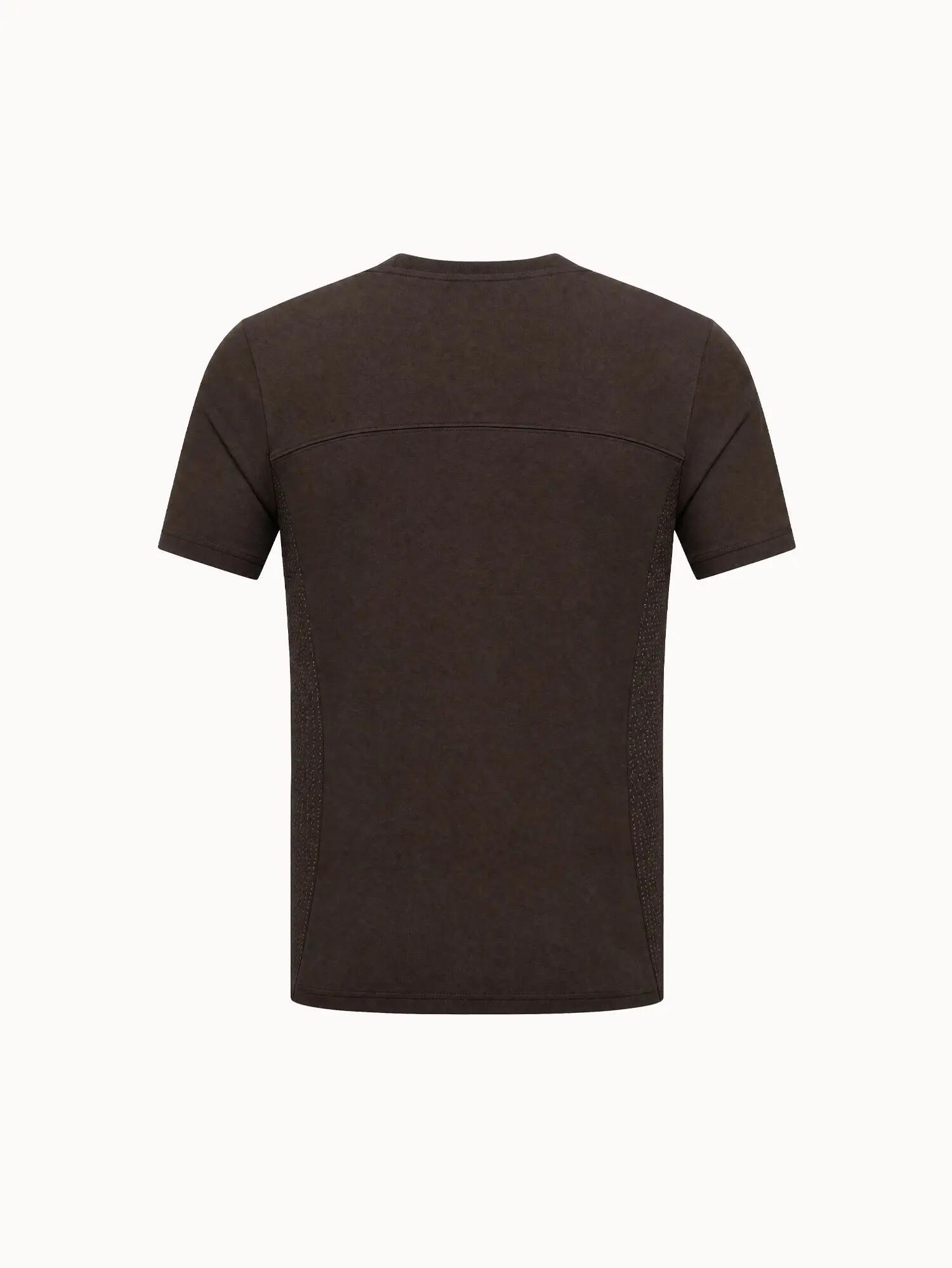 T-shirt Coq d'or en double face avec détails texturés Coq d'Or 3/6