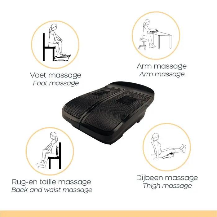 Vibration Leg Trainer Plaque Vibrante - Noir 4/7