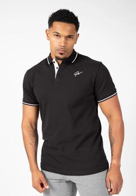 Delano polo - zwart/wit