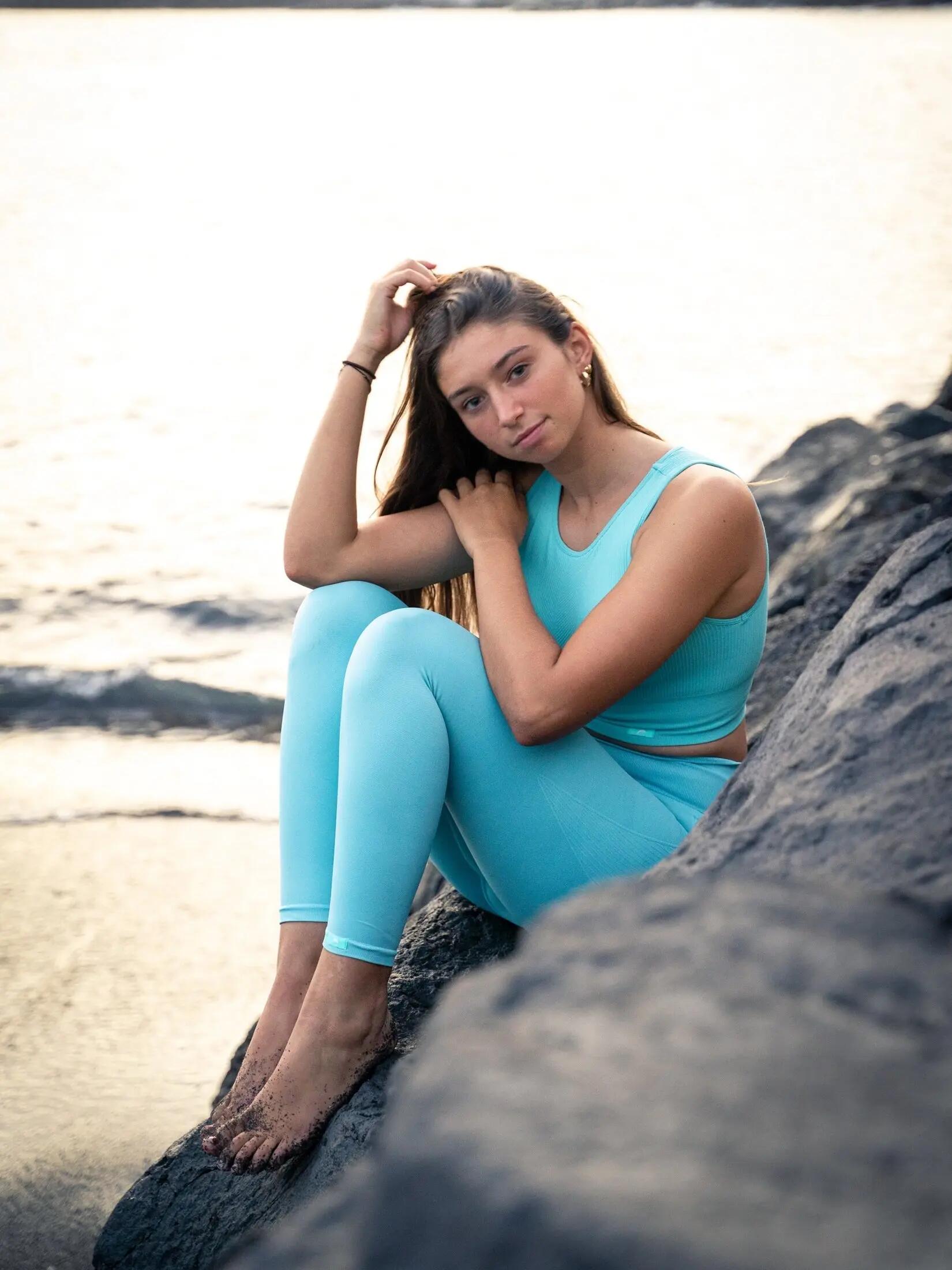 Legging Tursiops - Azul Cielo 3/5