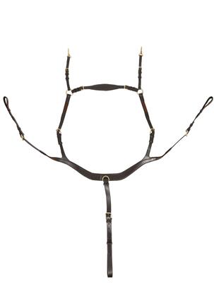 Hans Melzer Vorderzeug Balve braun/messing PONY