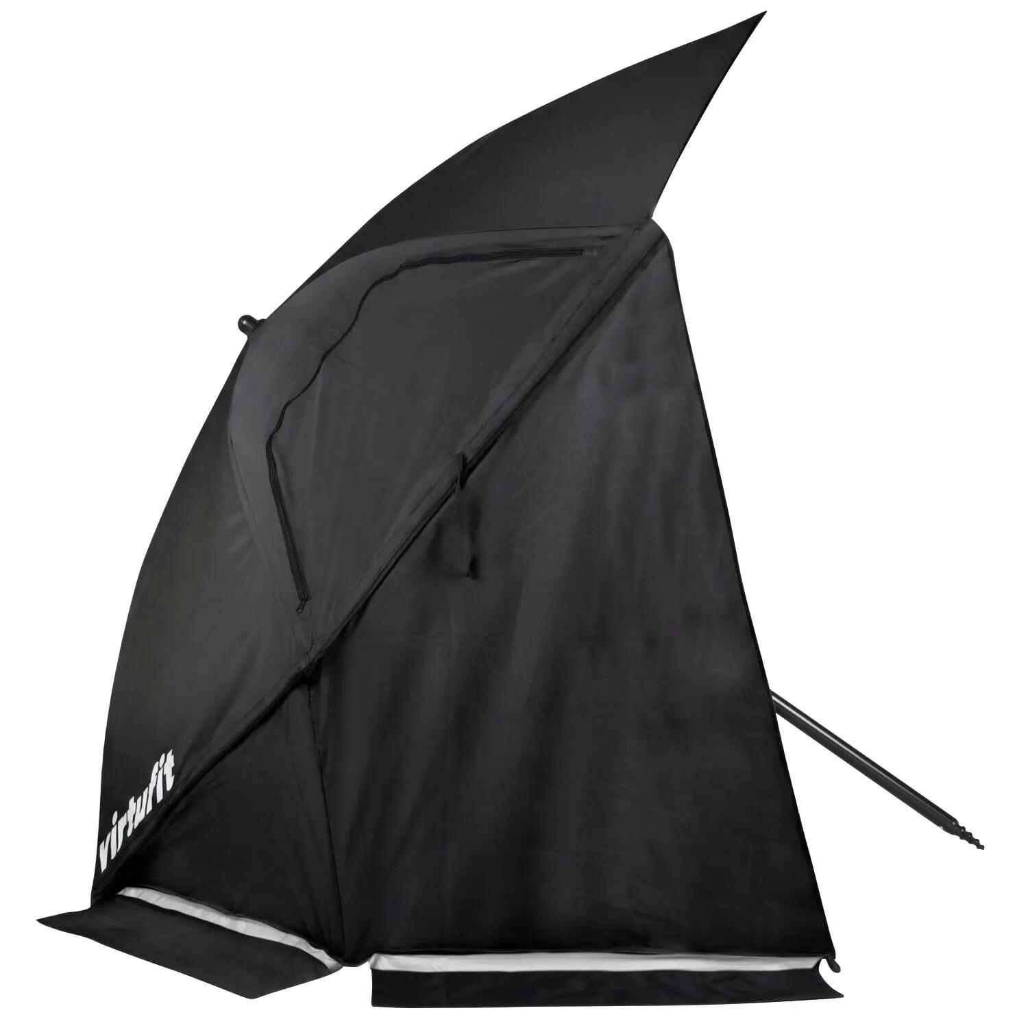 Strandparasol Premium - Windscherm - 200cm - Grijs 5/8