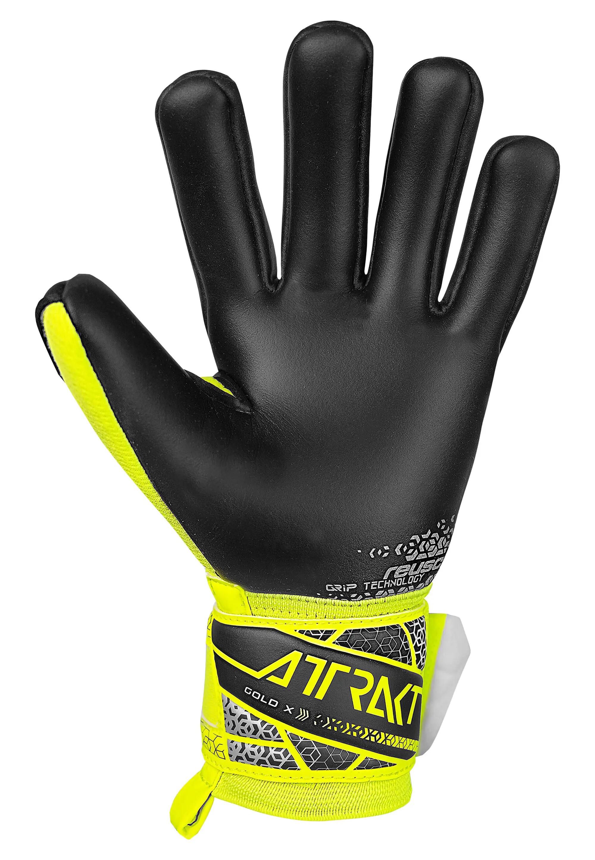REUSCH Torwarthandschuhe Attrakt Gold X NC Junior 6/15