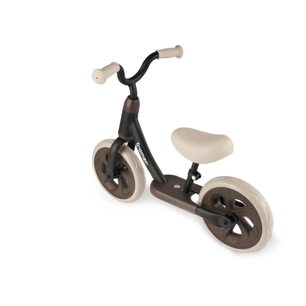 Qplay Trainer Laufrad - Kleinkindfahrrad 2-4 Jahre - 10 Zoll - Schwarz 2/3