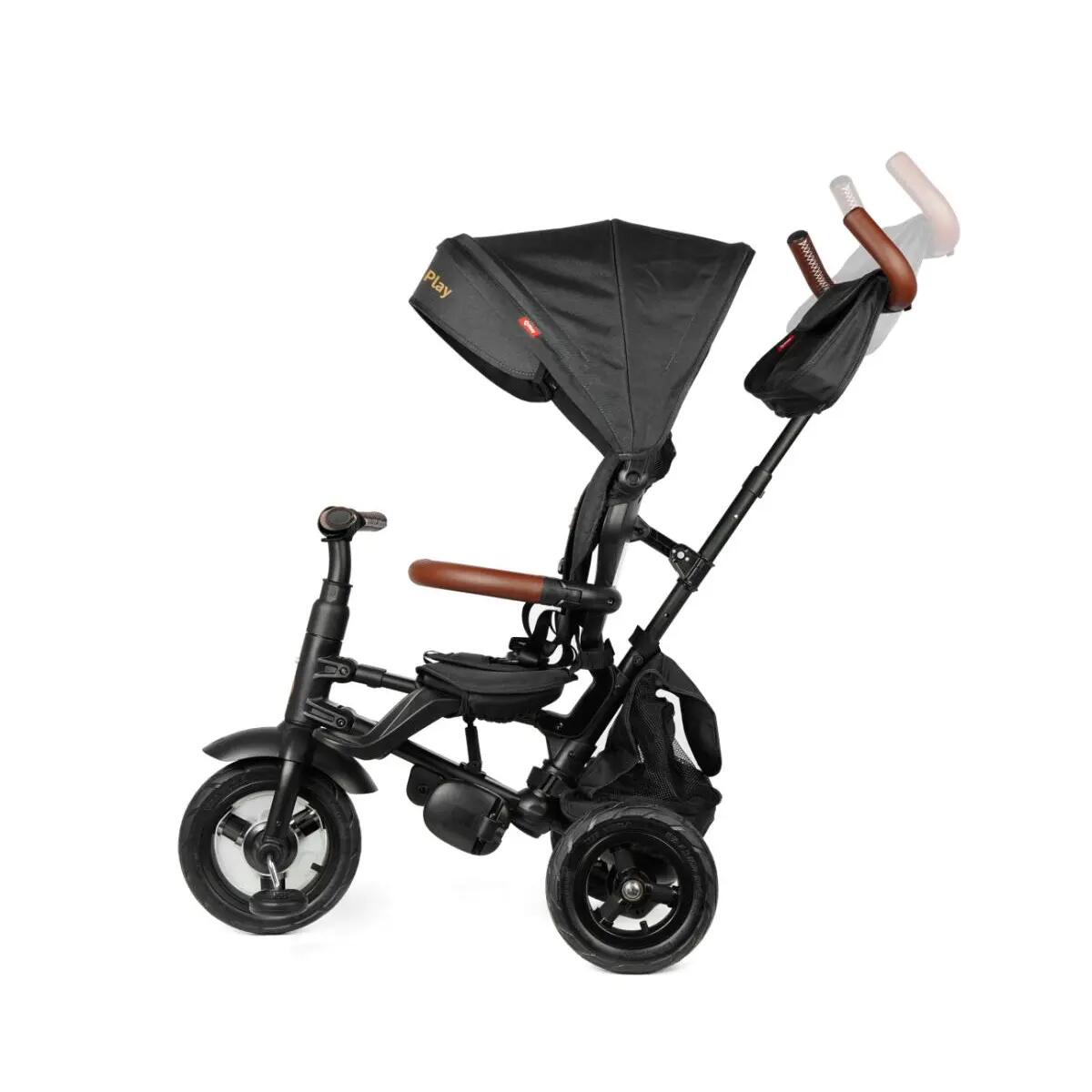 Qplay Rito Deluxe Dreirad Schwarz 2/4